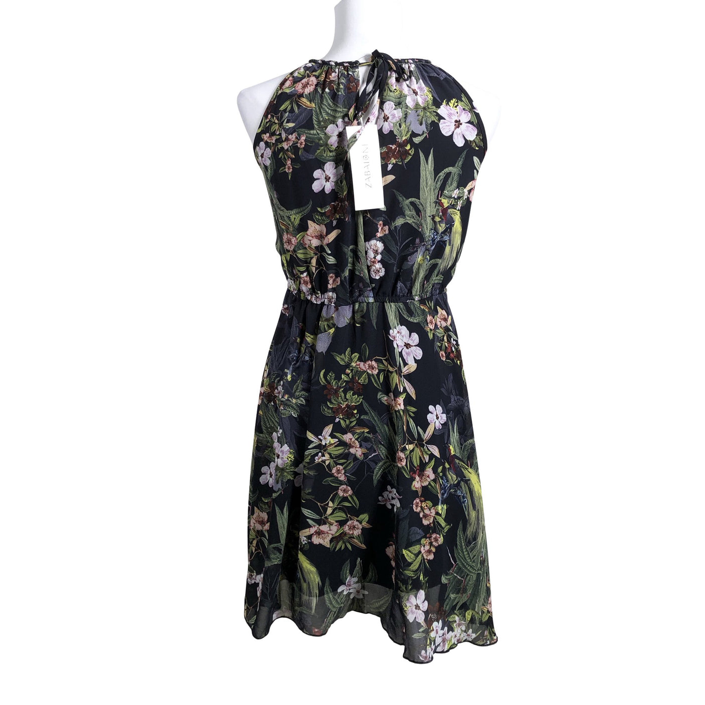 Unisex Zabaione - Schiffon dress, size 36 - Blue (2)