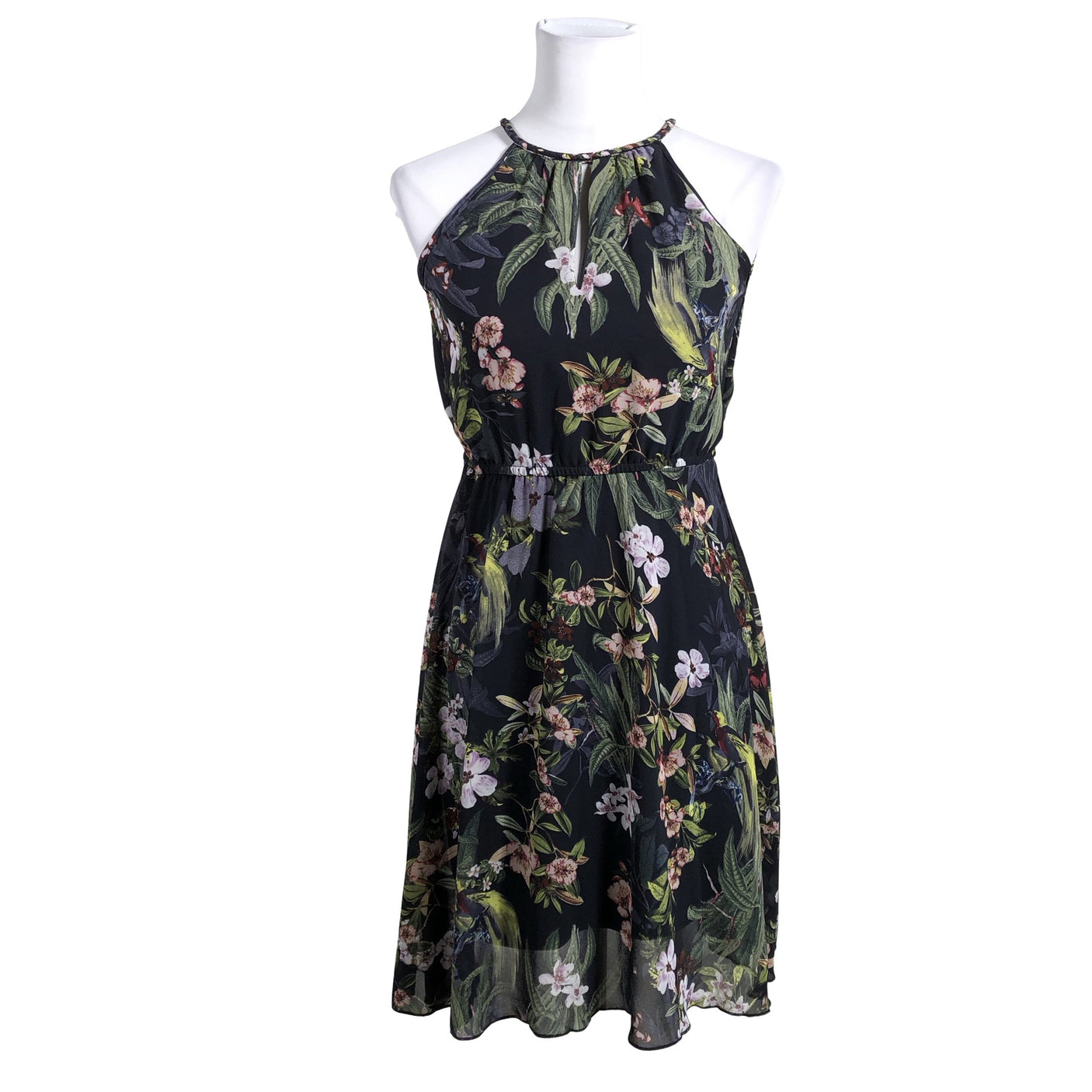 Unisex Zabaione - Schiffon dress, size 36 - Blue (1)