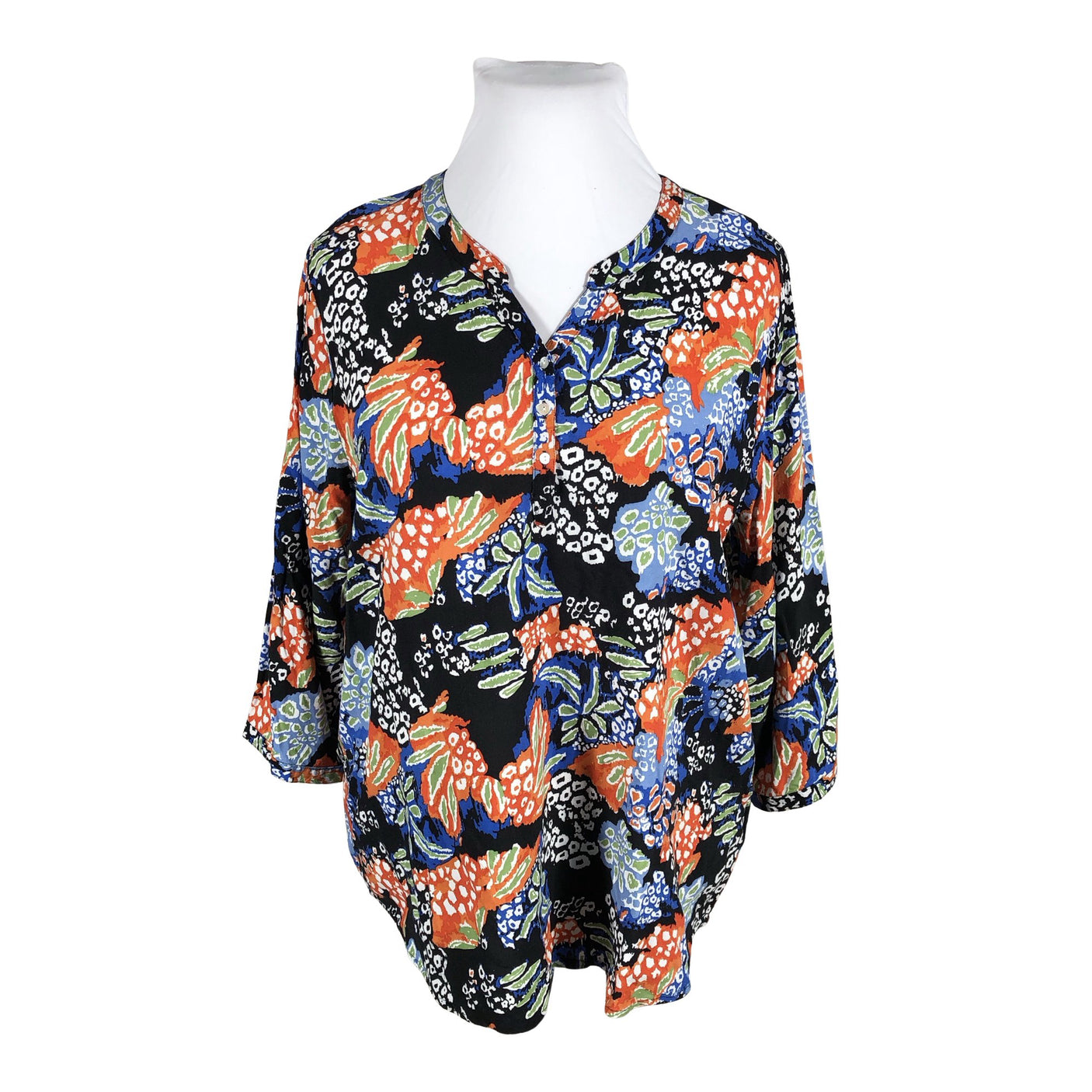 Unisex O.I.S - Blouse, size 44 - Orange (1)