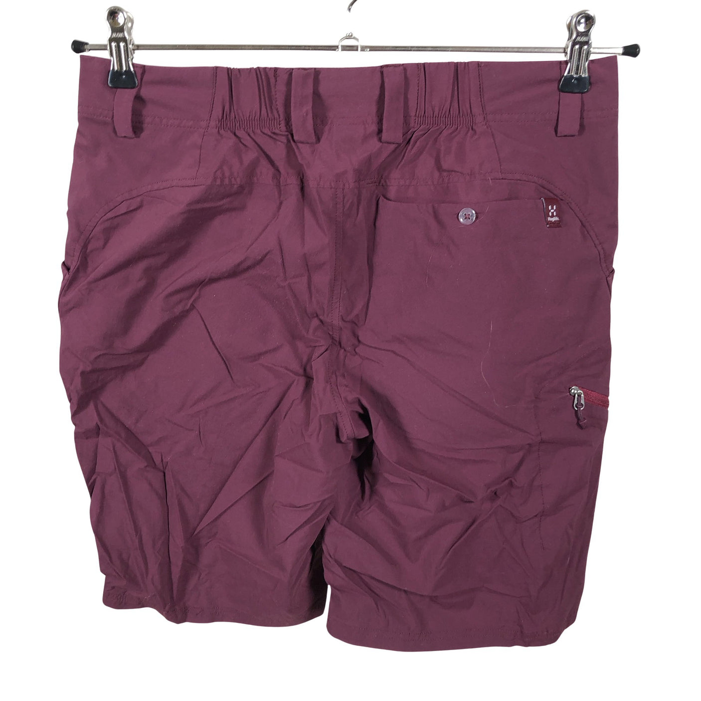 Unisex Haglöfs - Sports shorts, size 38 - Wine red (2)