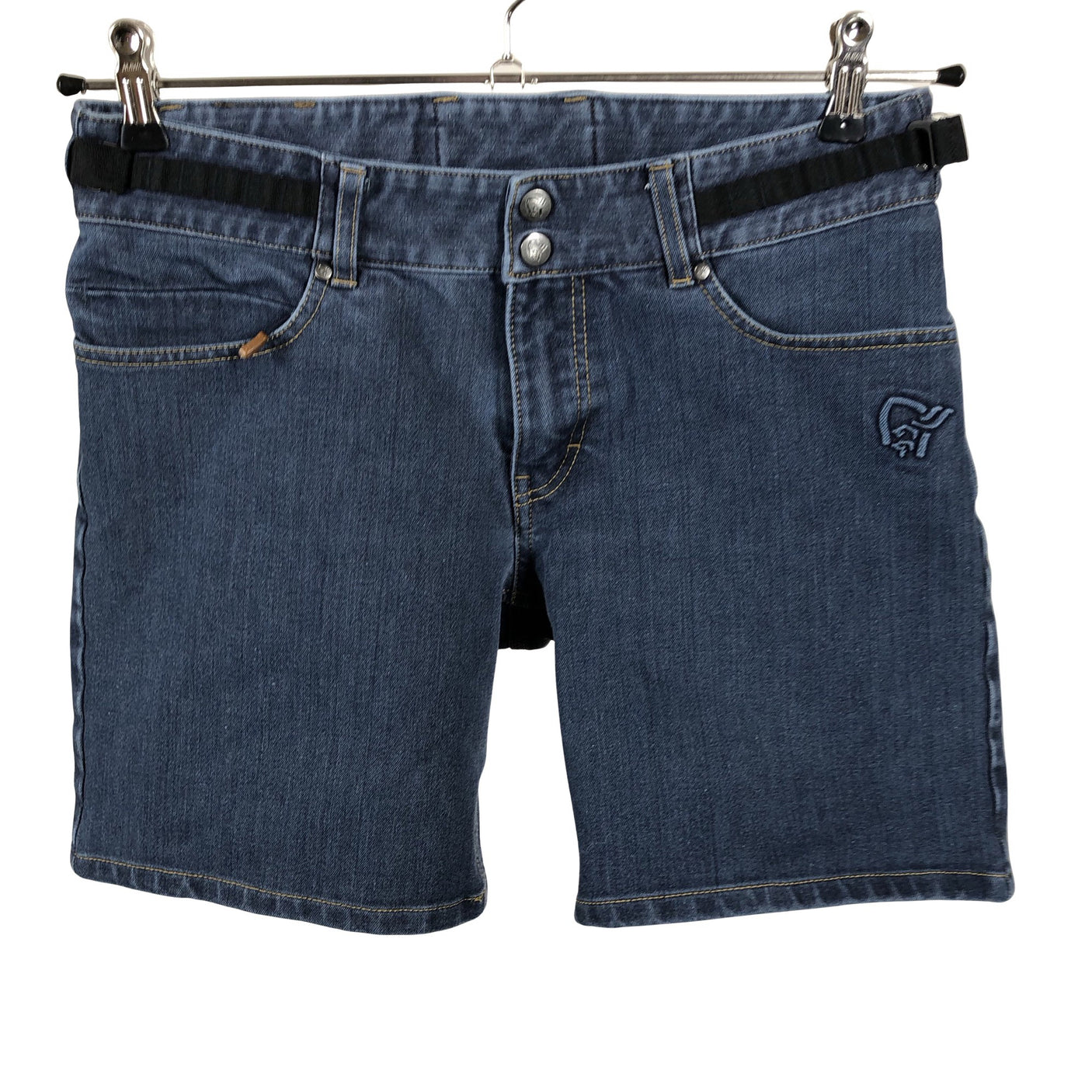 Unisex Norrøna - Denim shorts, size 38 - Blue (1)