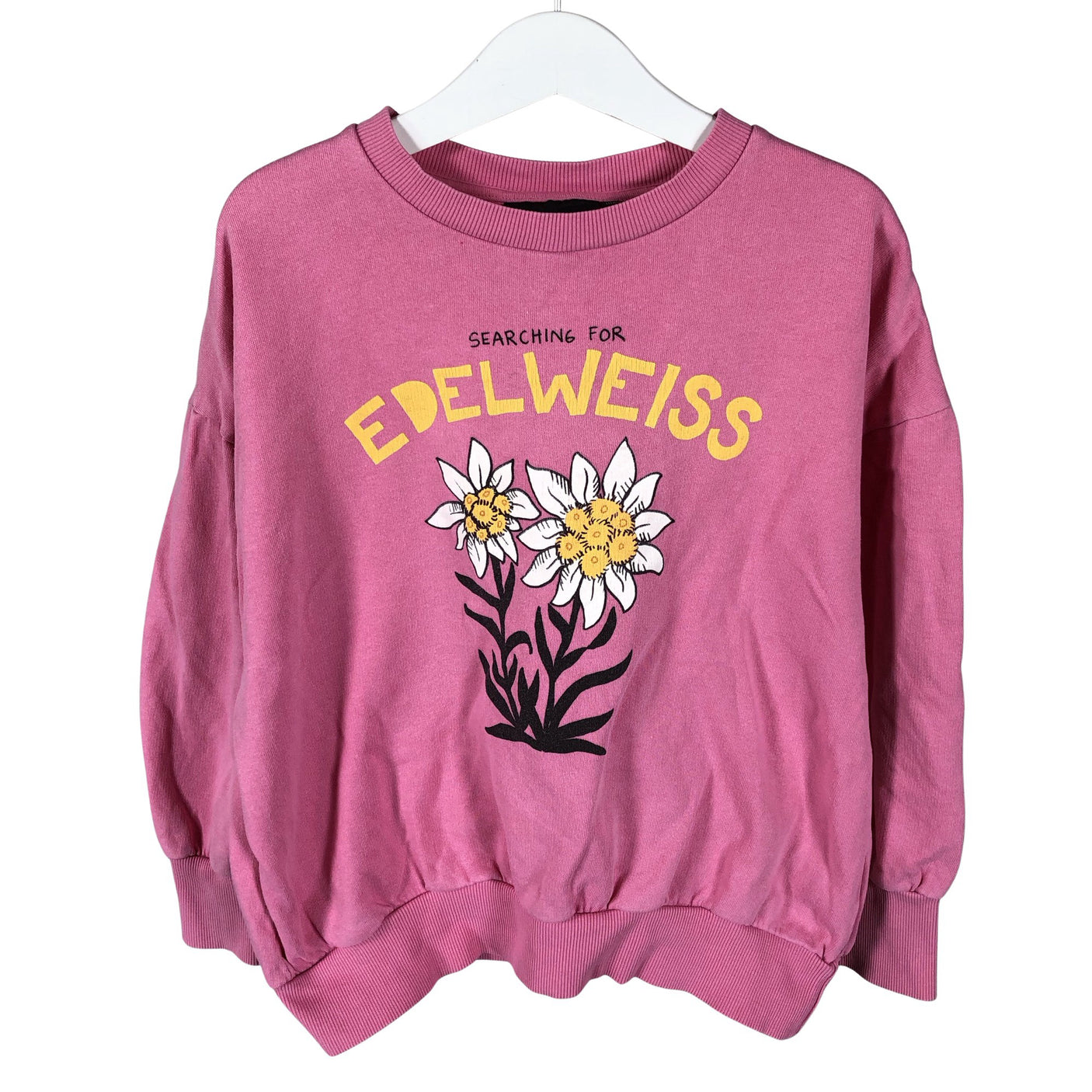 Unisex Mini Rodini - Sweatshirt, size 128 - 134 - Pink (1)