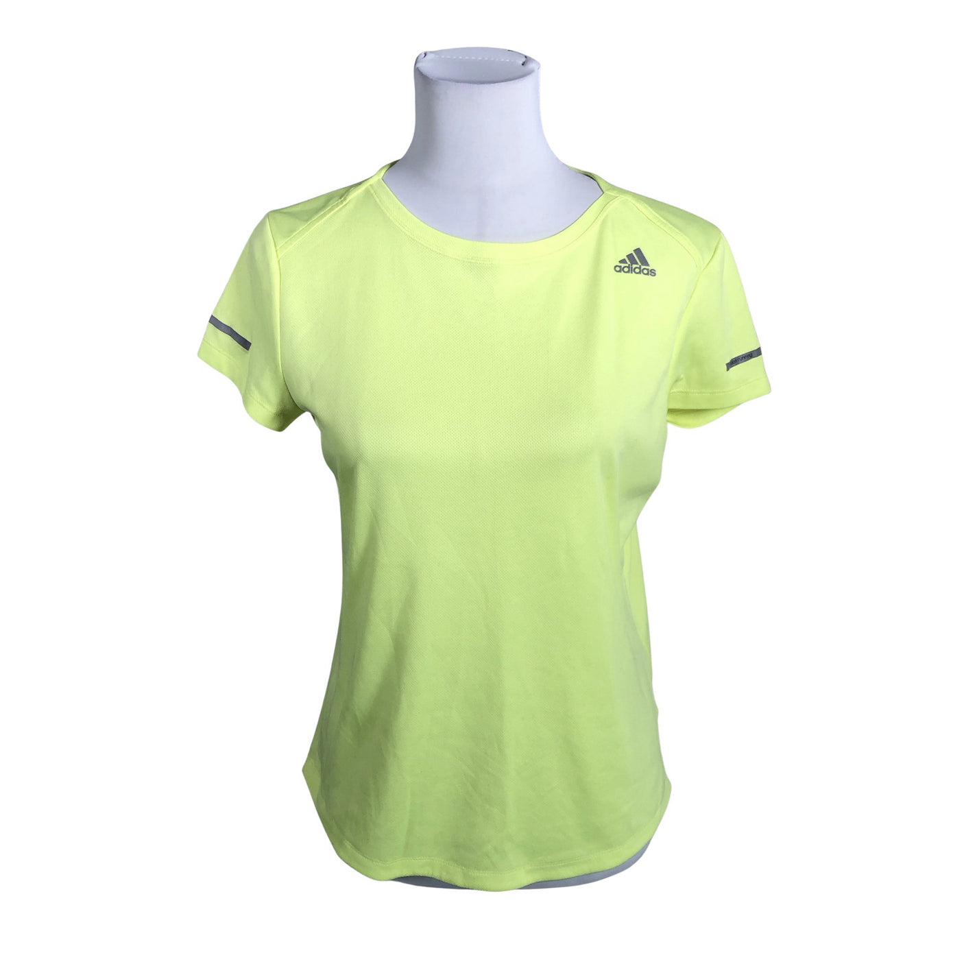 Unisex Adidas - Sports shirt, short sleeve, size 40 - Yellow (1)