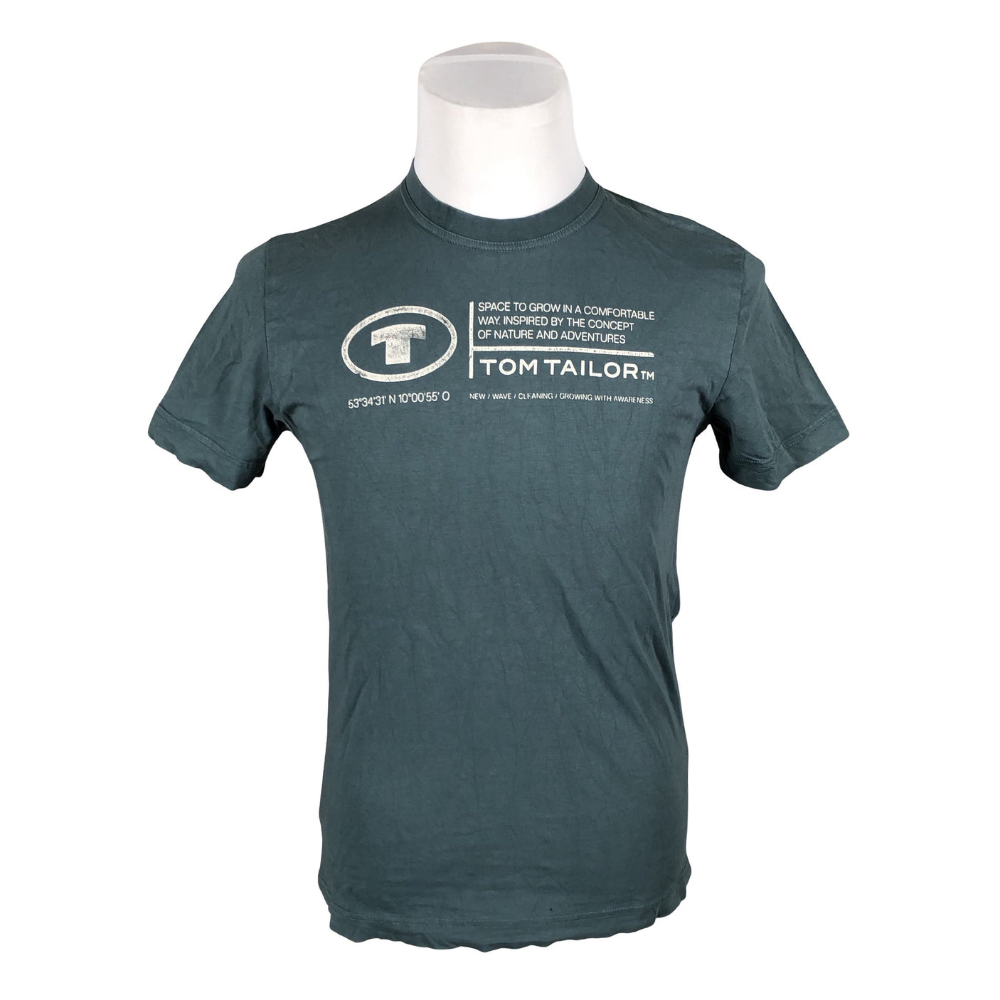 Unisex Tom Tailor - T-shirt, size S - Blue (1)