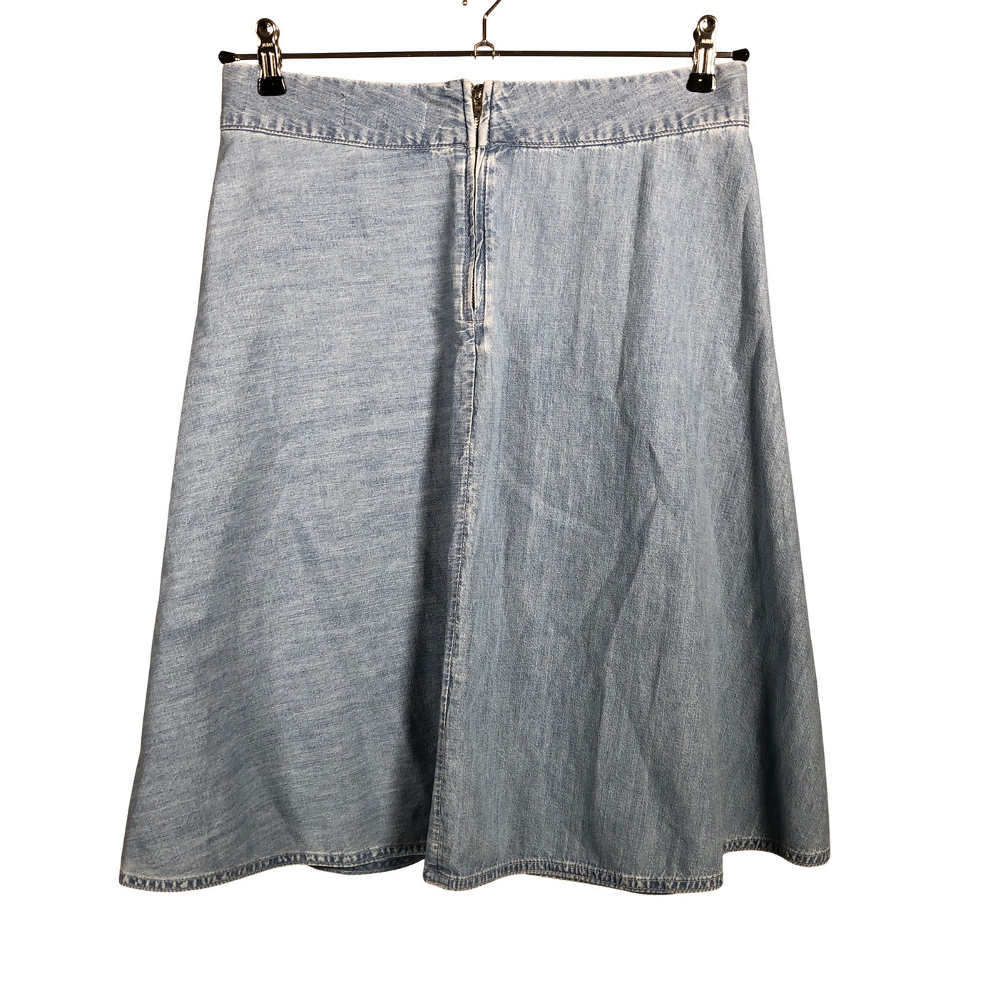 Unisex Mads Norgaard - Denim skirt, size 40 - Blue (2)