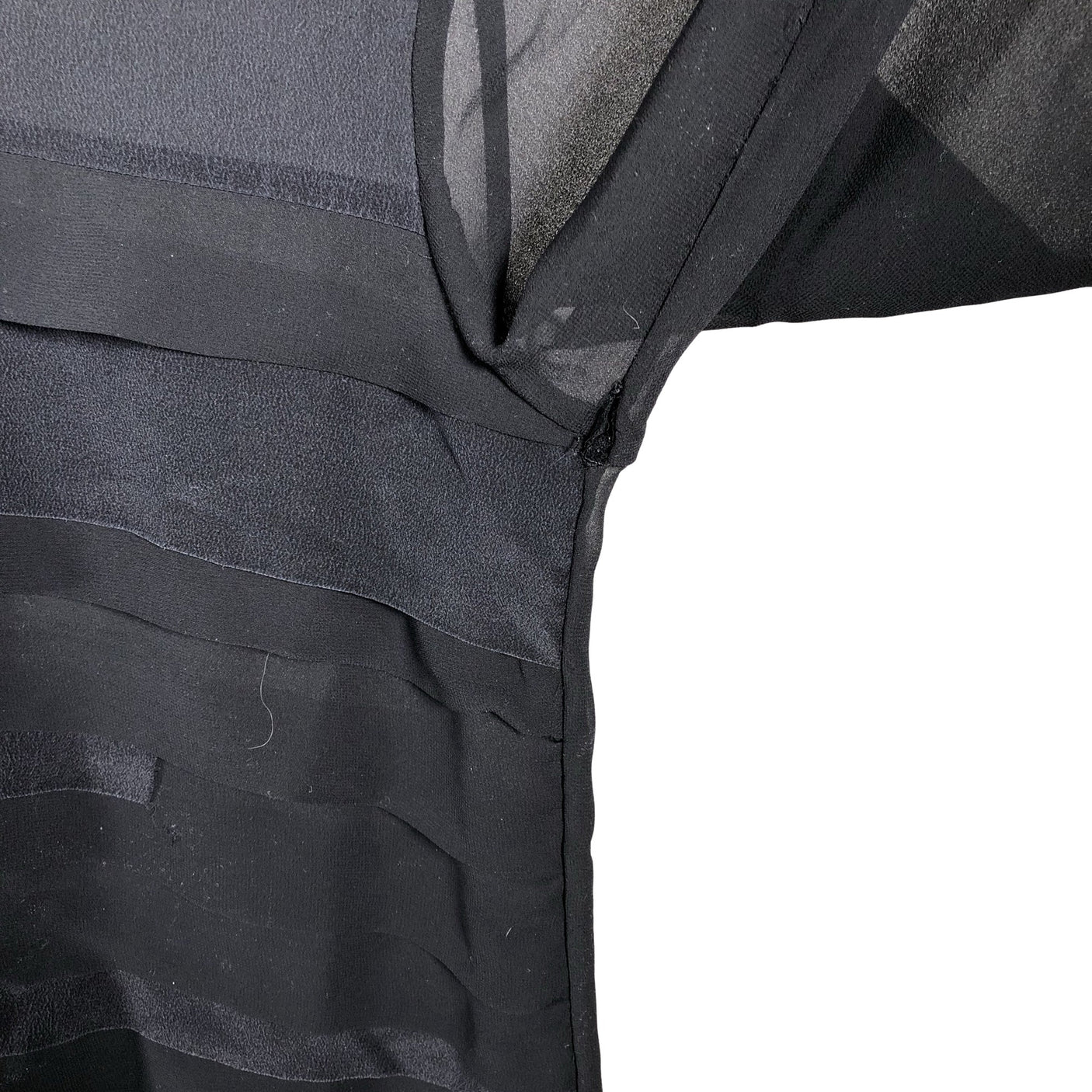 Unisex Selected - Schiffon dress, size 36 - Black (3)
