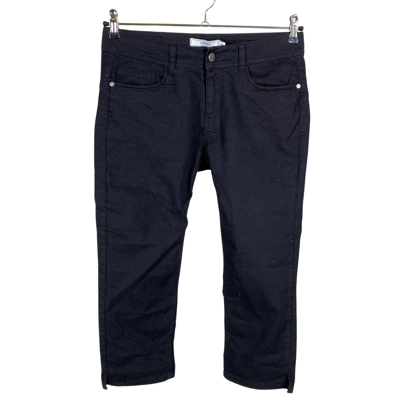 Unisex Fransa - Capri jeans, size 38 - Black (1)