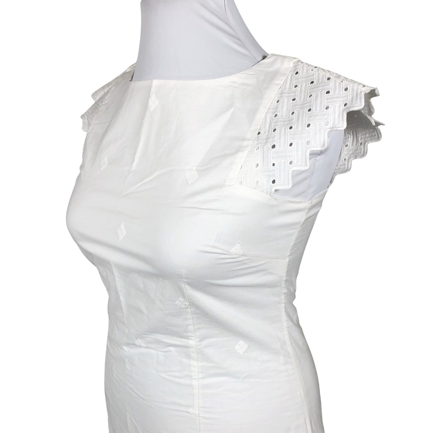 Unisex Gant - Party dress, size 42 - White (4)