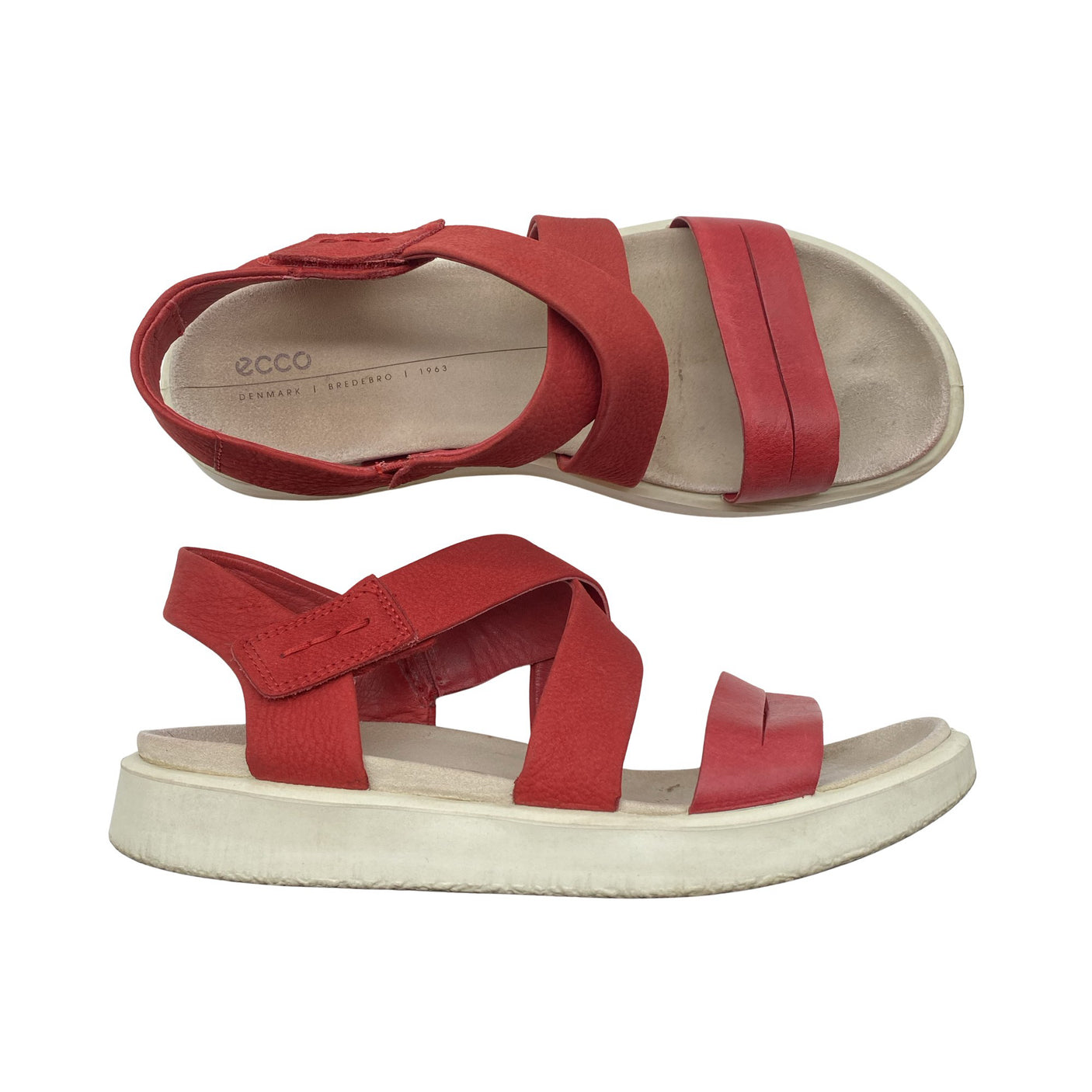 Unisex Ecco - Sandals, size 37 - Red (1)