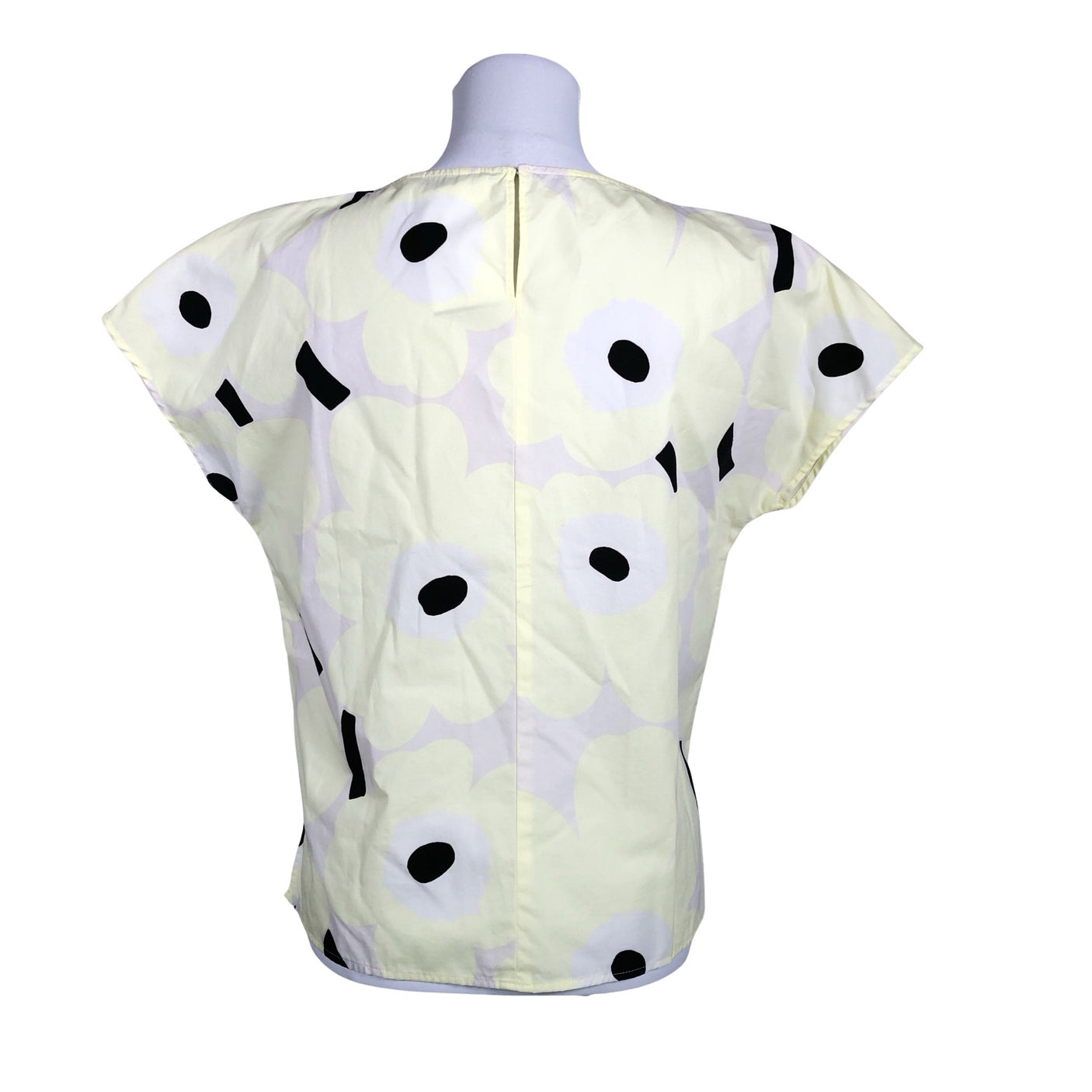 Unisex Marimekko - Short-sleeved blouse, size 36 - Yellow (2)