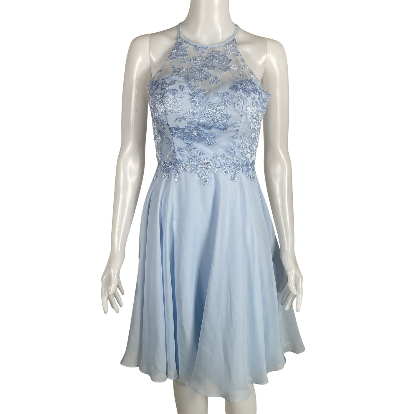 Unisex Create - Party dress, size 32 - Light blue (1)