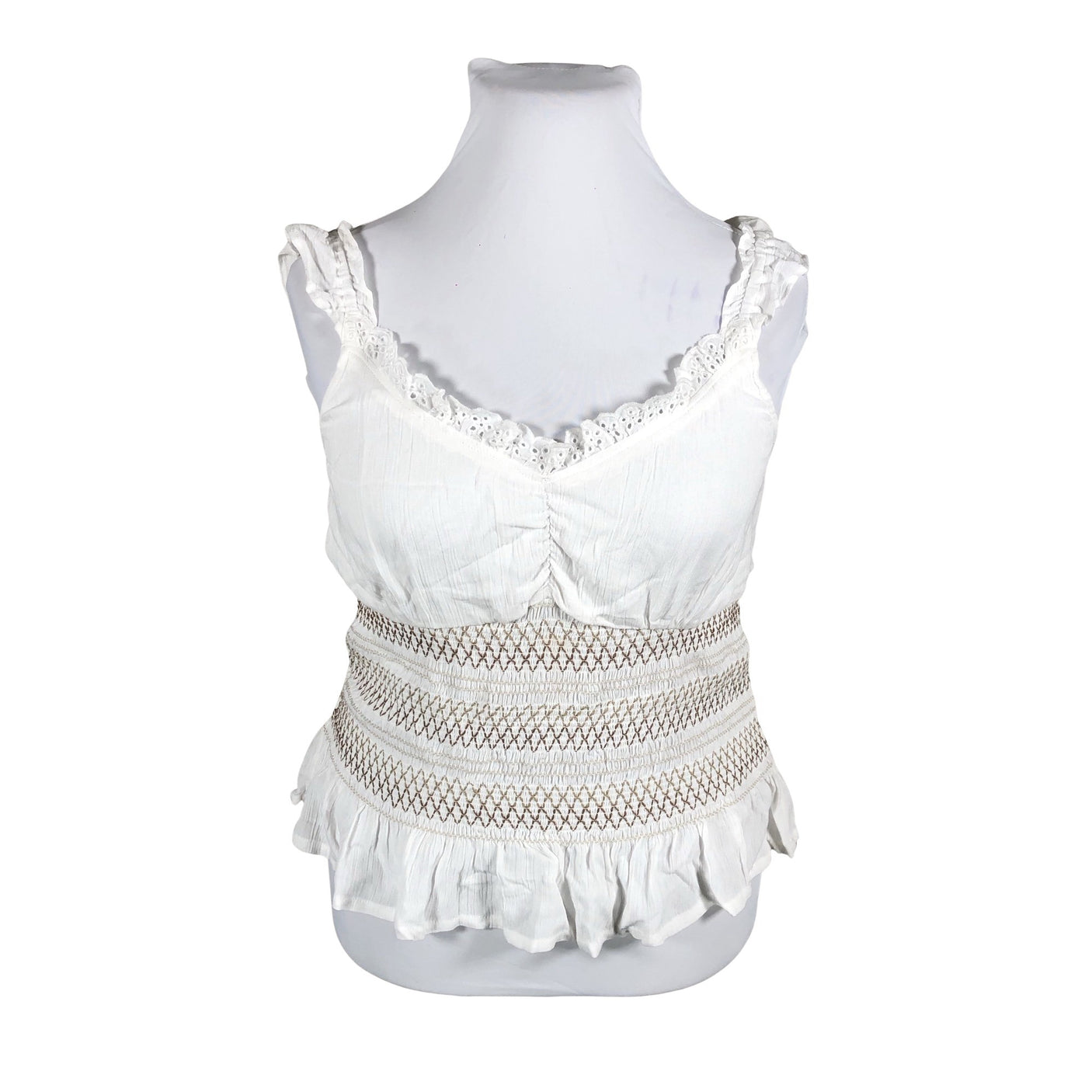 Unisex Esqualo - Top, size 44 - Natural white (1)