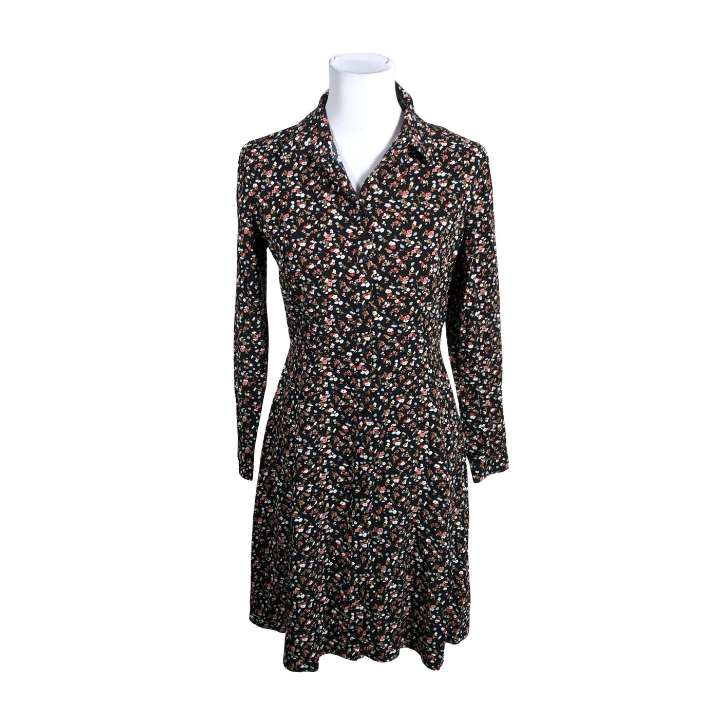 Unisex Soaked - Schiffon dress, size 38 - Black (1)