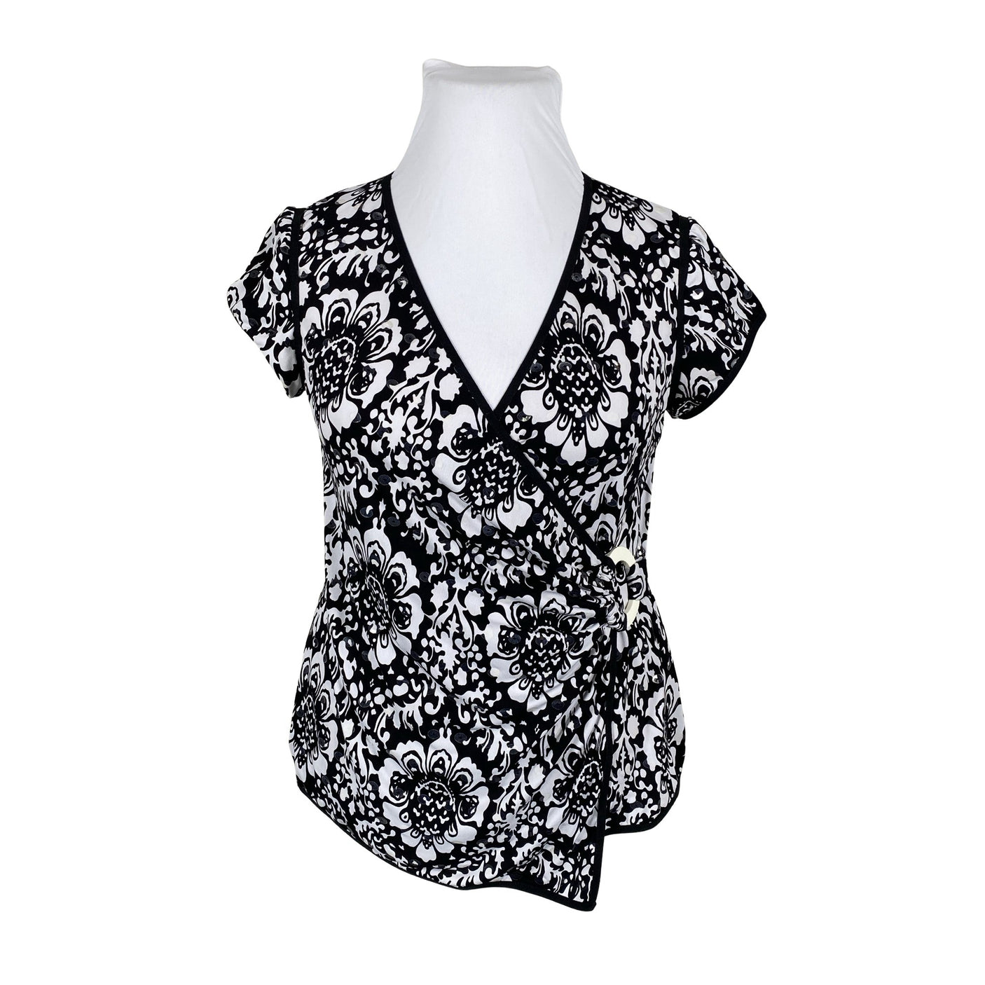 Unisex Joseph Ribkoff - T-shirt, size 42 - Black (1)