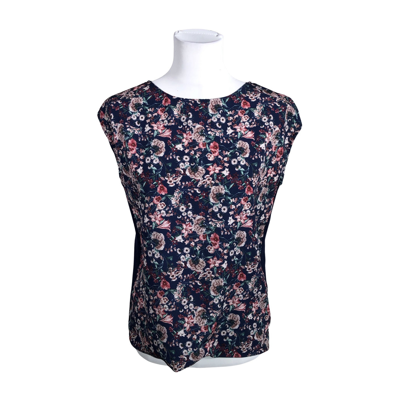 Unisex Esprit - Short-sleeved blouse, size 38 - Blue (1)