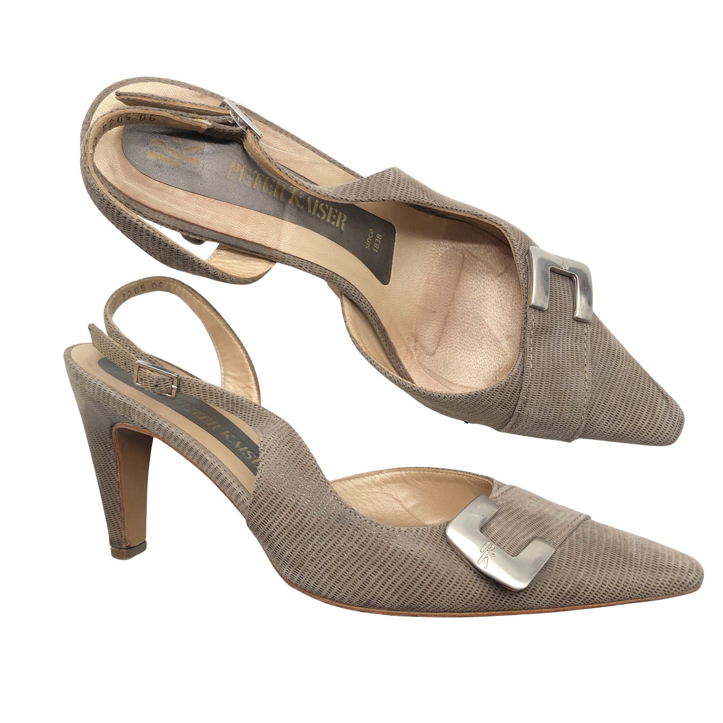 Unisex Peter Kaiser - High heels, size 38 - Gray (2)