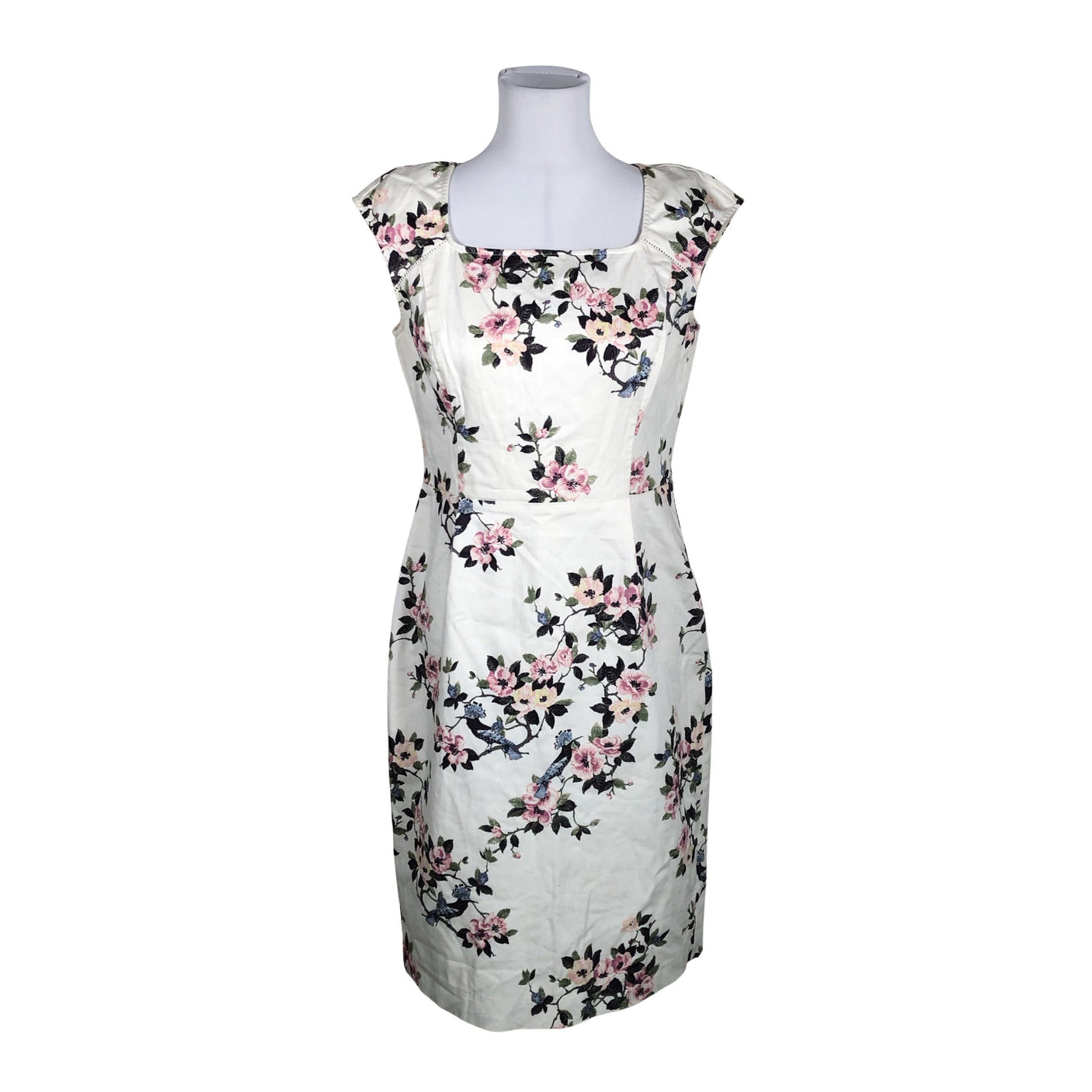Unisex Laura Ashley - Sheath dress, size 38 - Natural white (1)