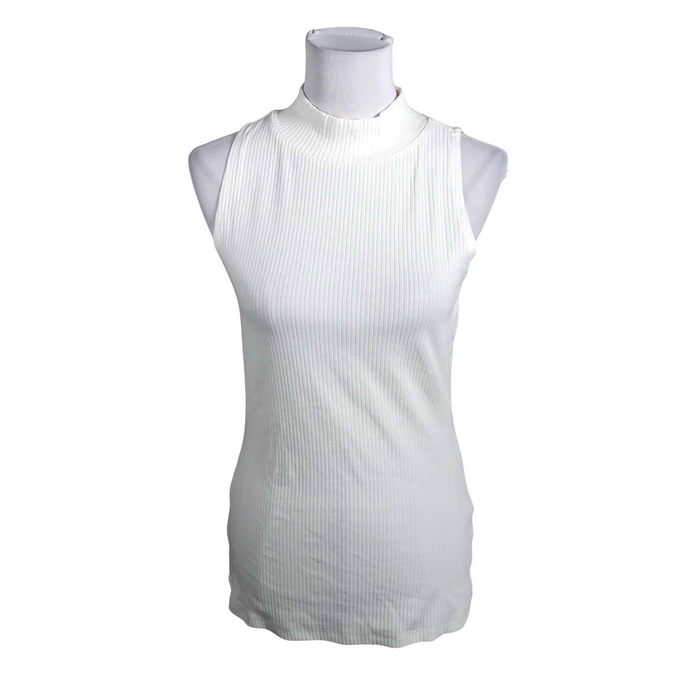 Unisex Esprit - Tricot tank top, size 38 - White (1)