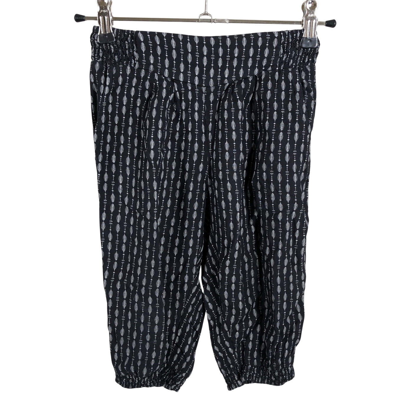 Unisex Lindex - Capri pants, size 104 - 110 - Black (1)