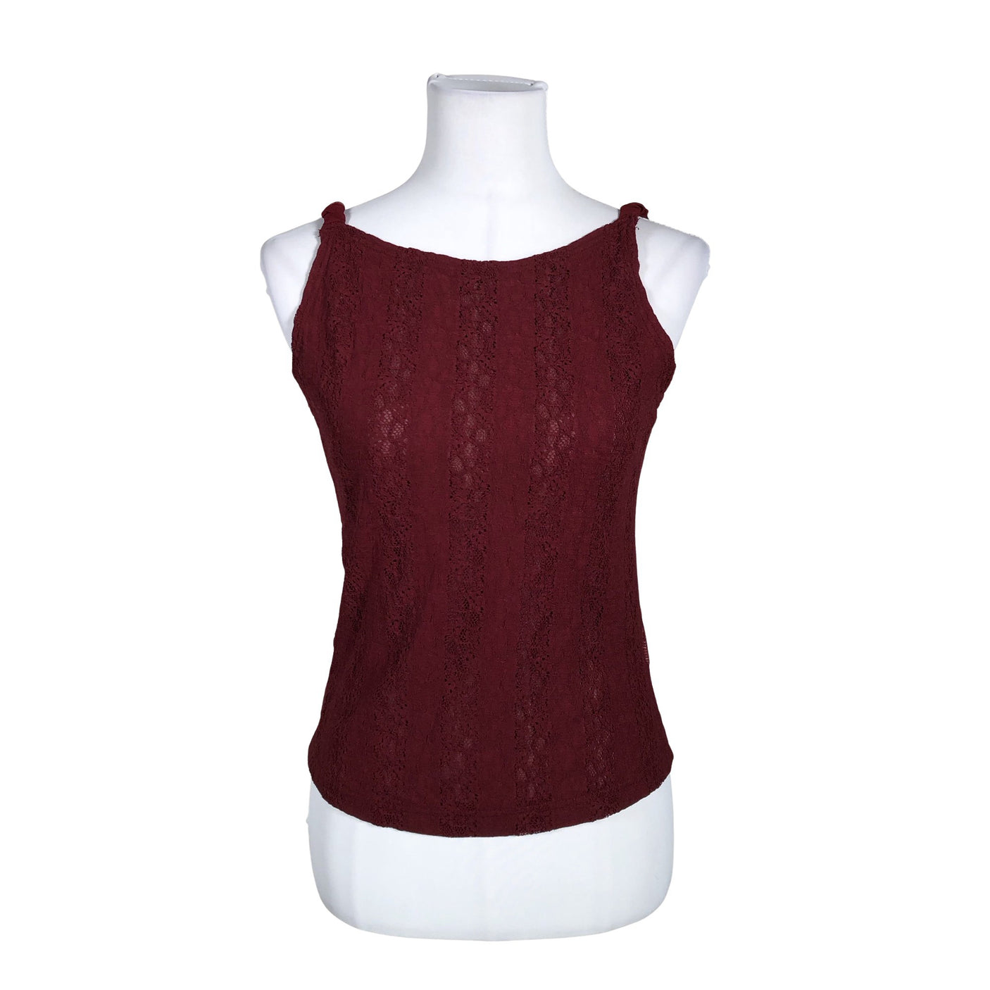 Unisex Your Face - Top, size 40 - Wine red (1)