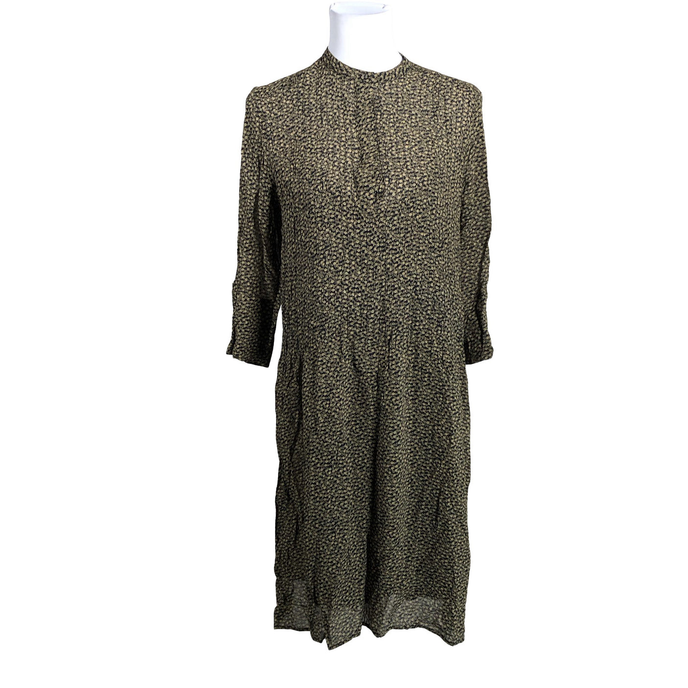 Unisex Samsoe&Samsoe - Schiffon dress, size 38 - Brown (1)