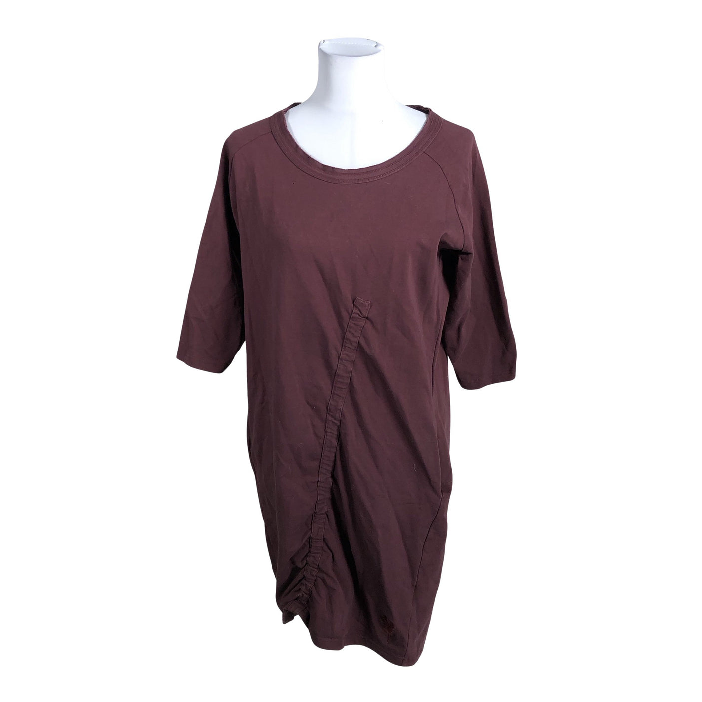 Unisex House of Lola - Sweatshirt dress, size 36 - Wine red (1)