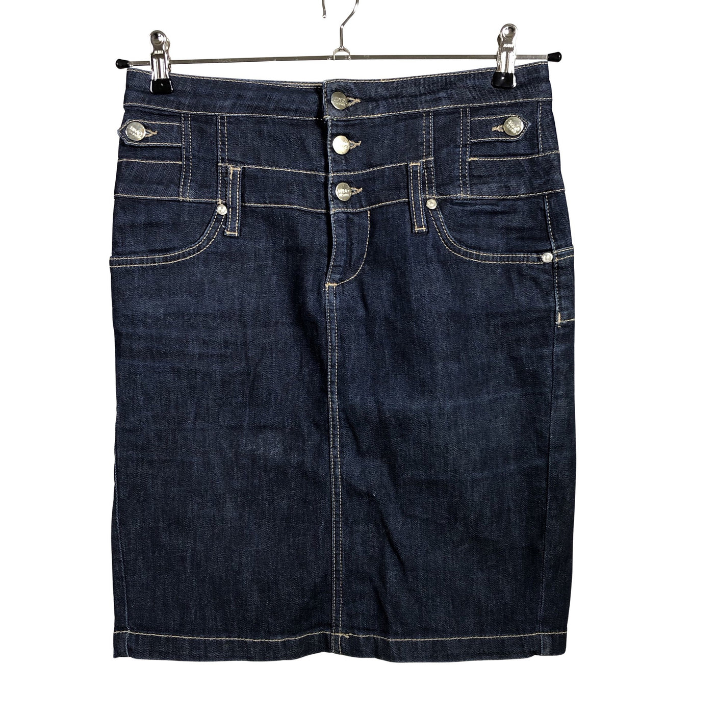 Unisex Liu Jo - Denim skirt, size W27 - Blue (1)
