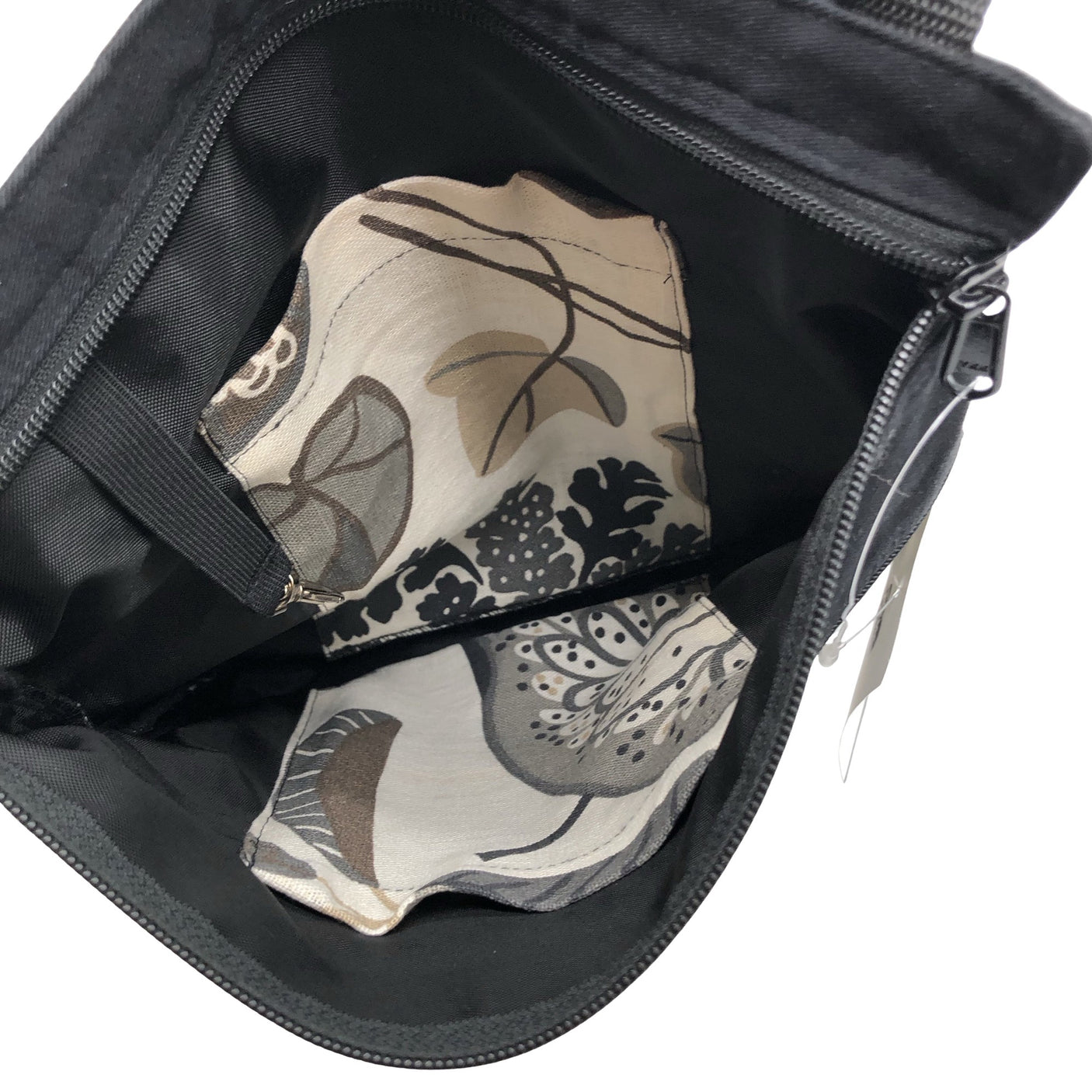 Unisex Handmade - Shoulder bag, size Midi - Black (3)