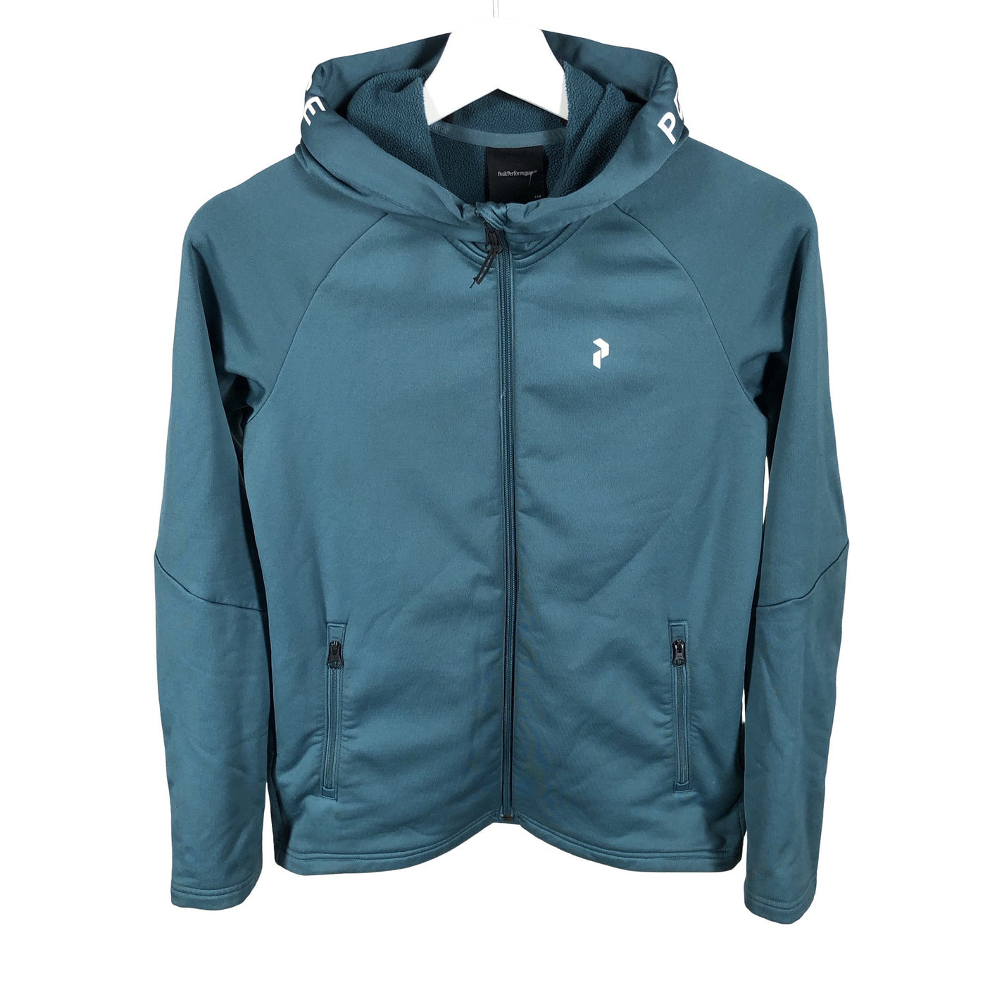 Unisex Peak Performance - Hoodie, size 158 - 164 - Green (1)