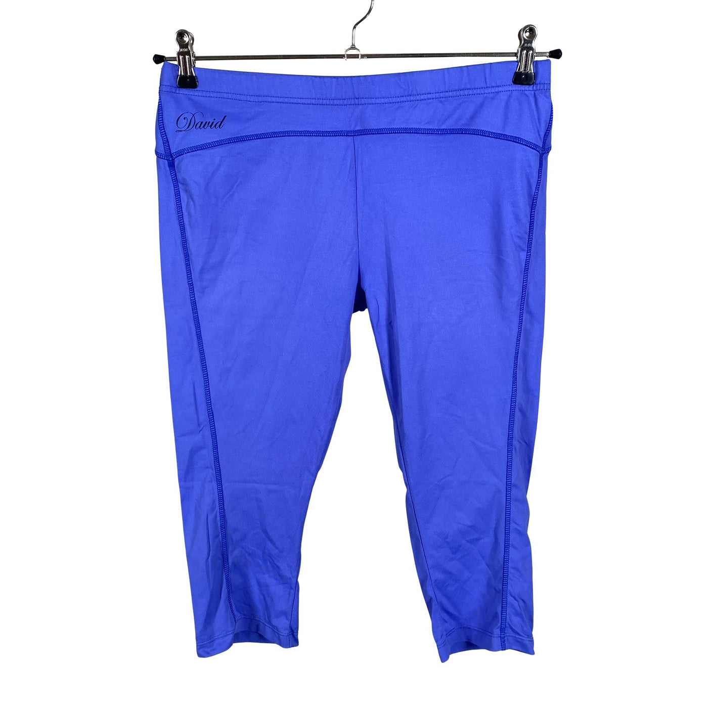 Unisex David - Sports capri pants, size 38 - Blue (1)