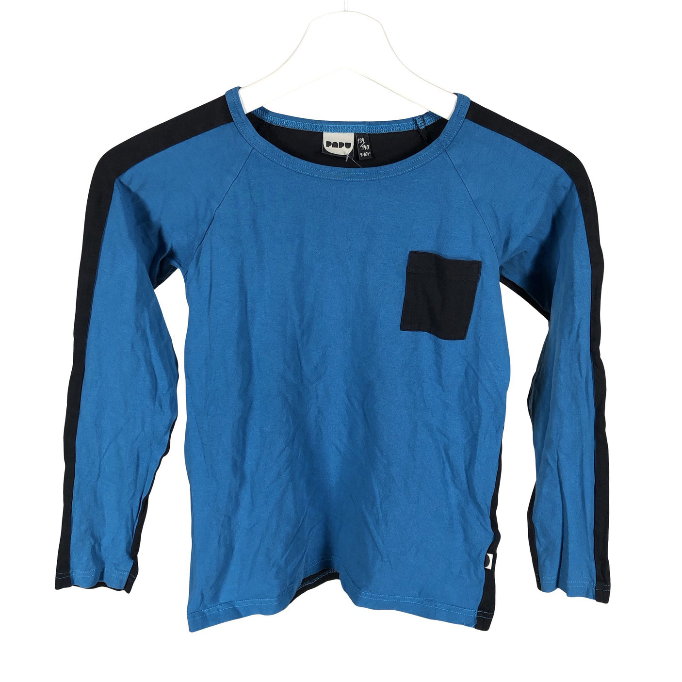 Unisex Papu - Tricot shirt, size 134 - 140 - Blue (1)