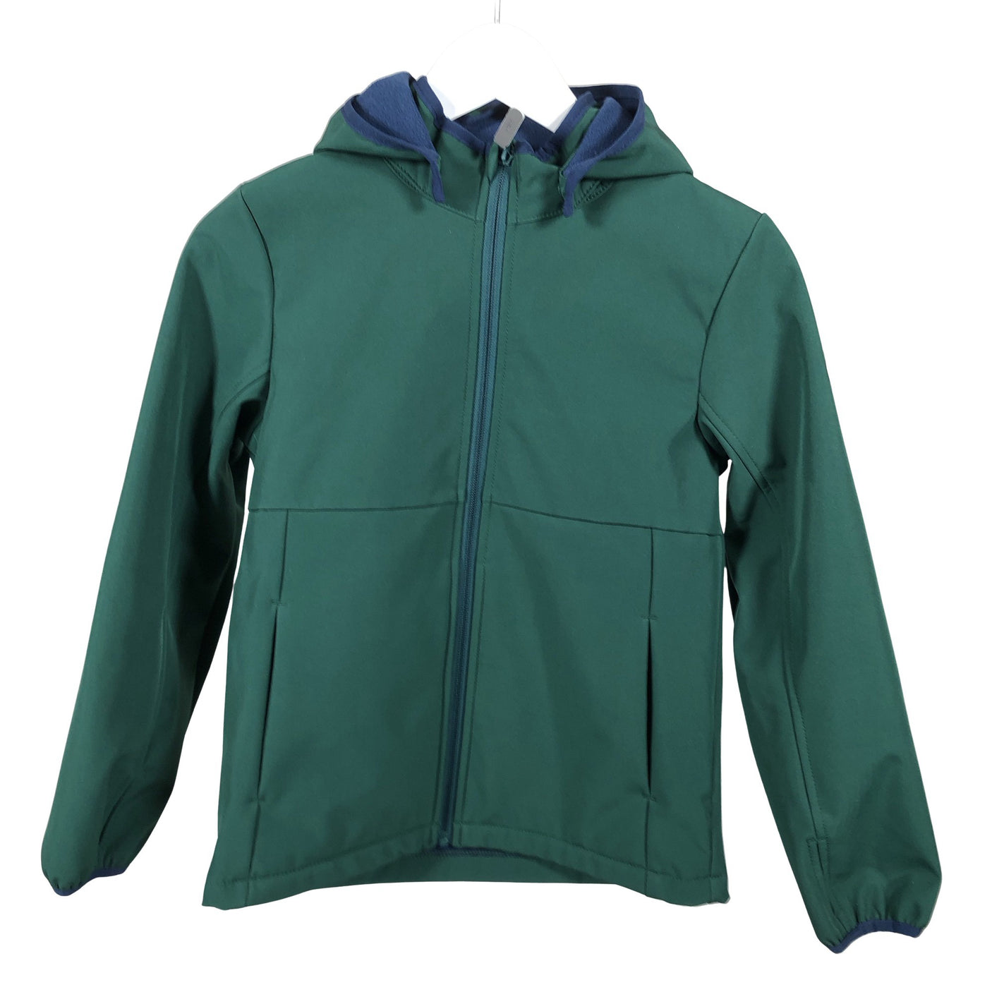 Unisex Name It - Soft shell jacket, size 134 - 140 - Green (1)