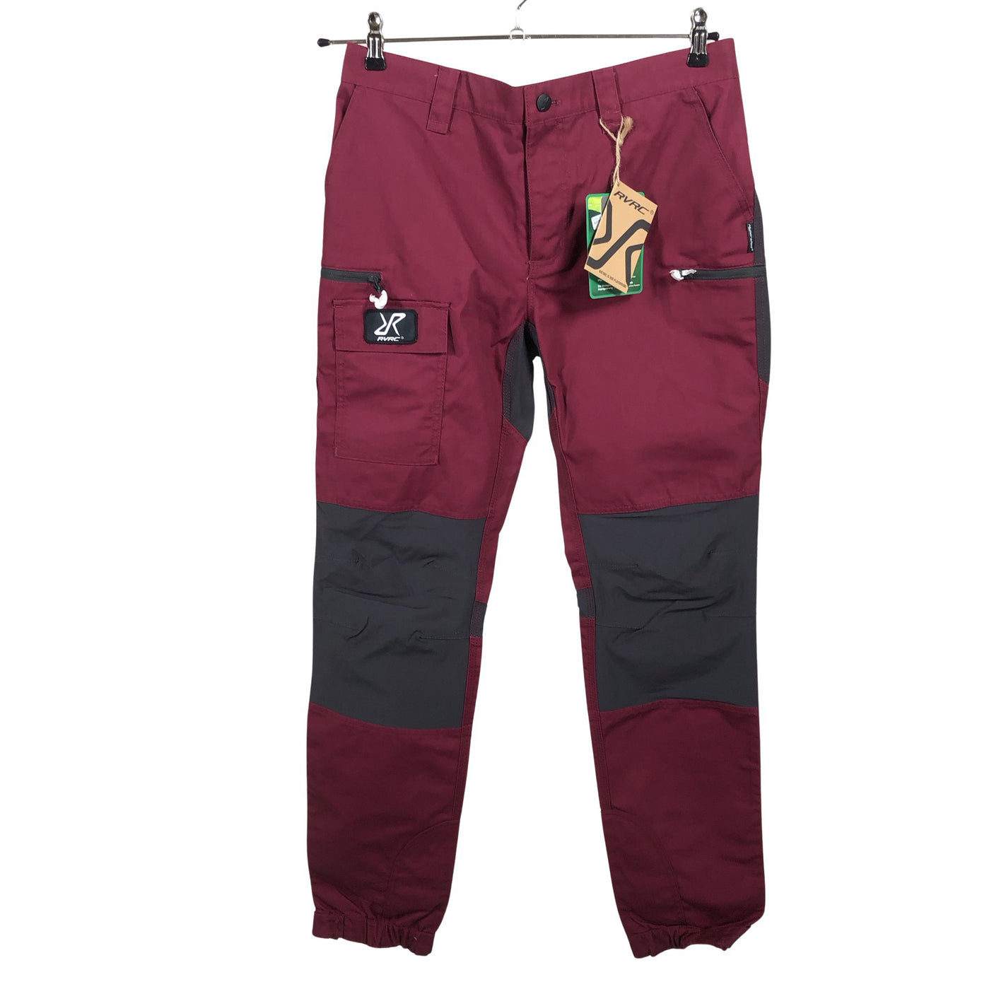 Unisex RVRC Revolution Race - Outdoor pants, size 40 - Wine red (1)