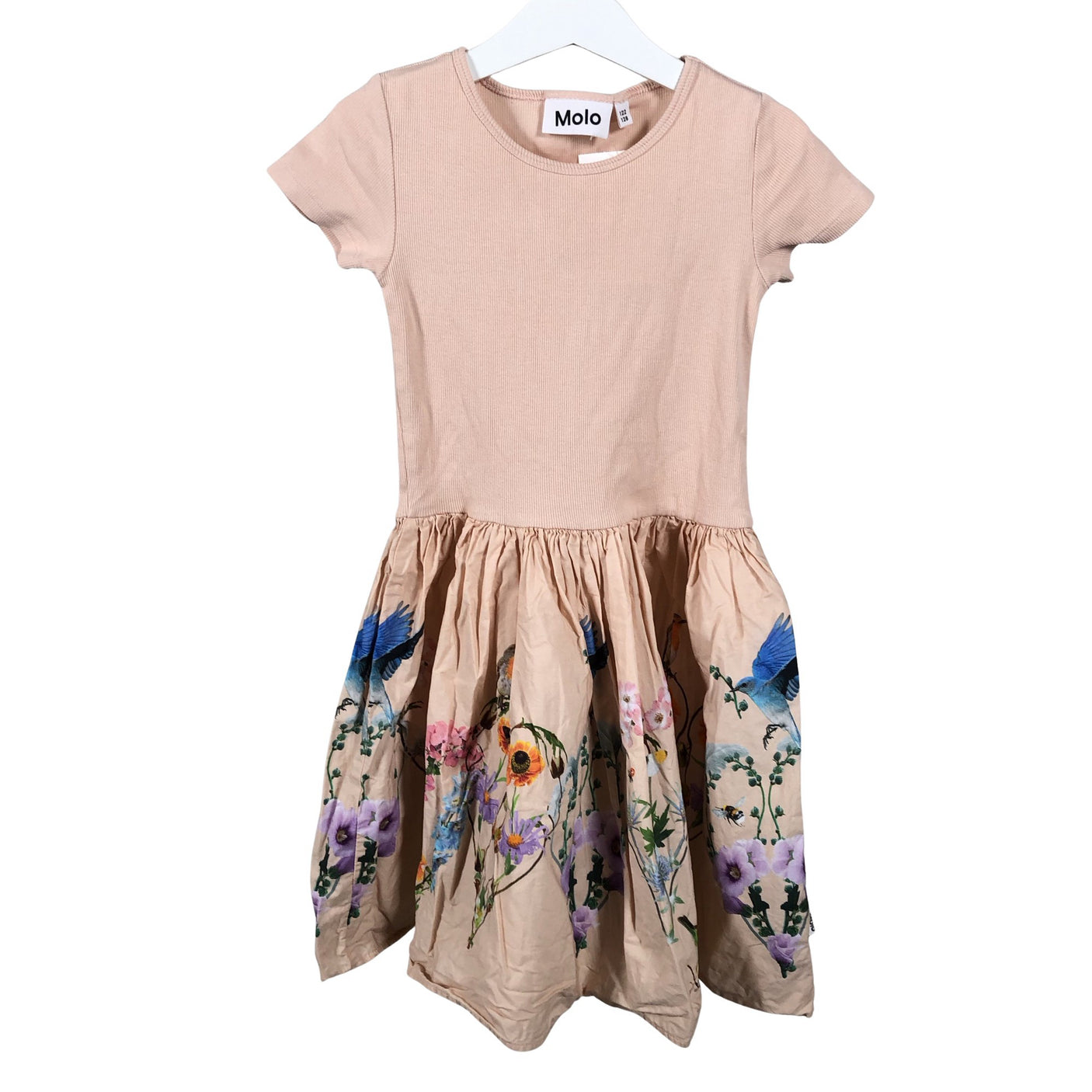 Unisex Molo Kids - Dress, size 122 - 128 - Light pink (1)