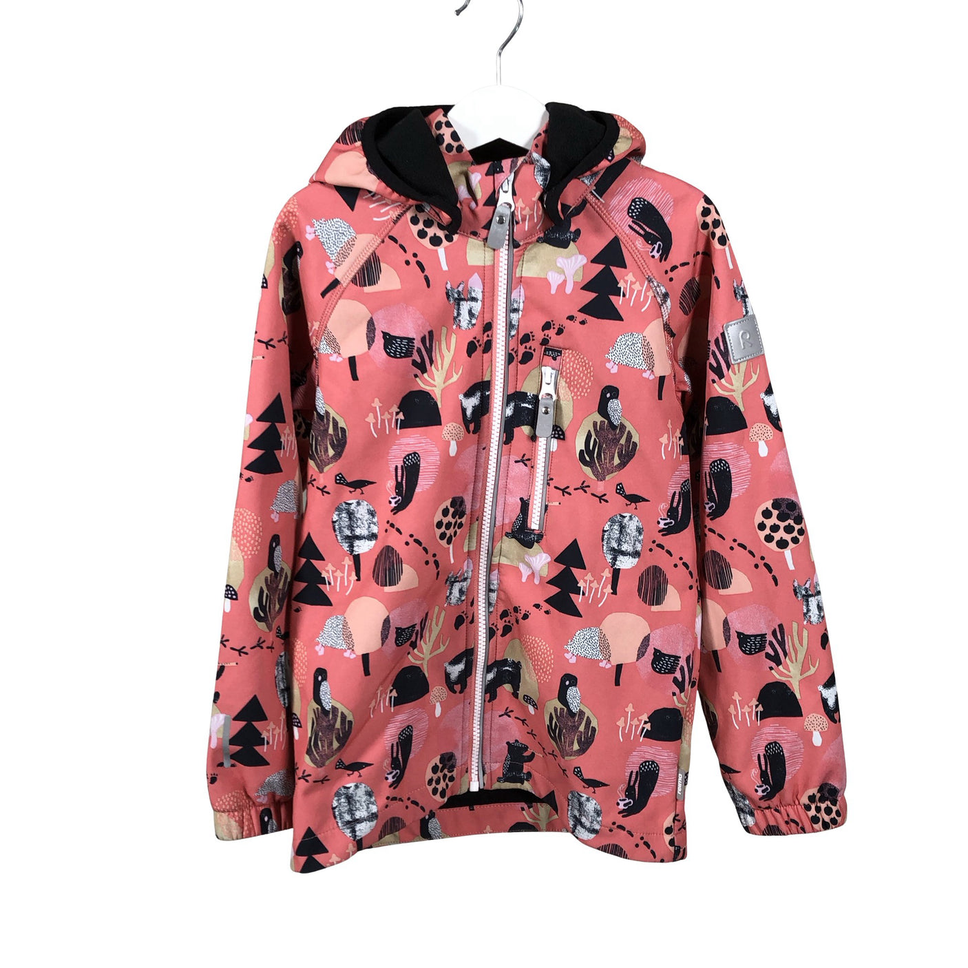 Unisex Reima - Soft shell jacket, size 122 - 128 - Light pink (1)