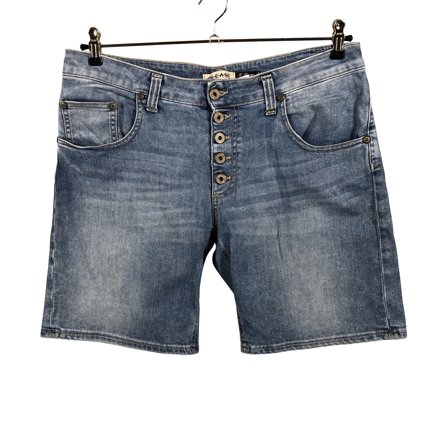 Unisex Please - Denim shorts, size 42 - Light blue (1)
