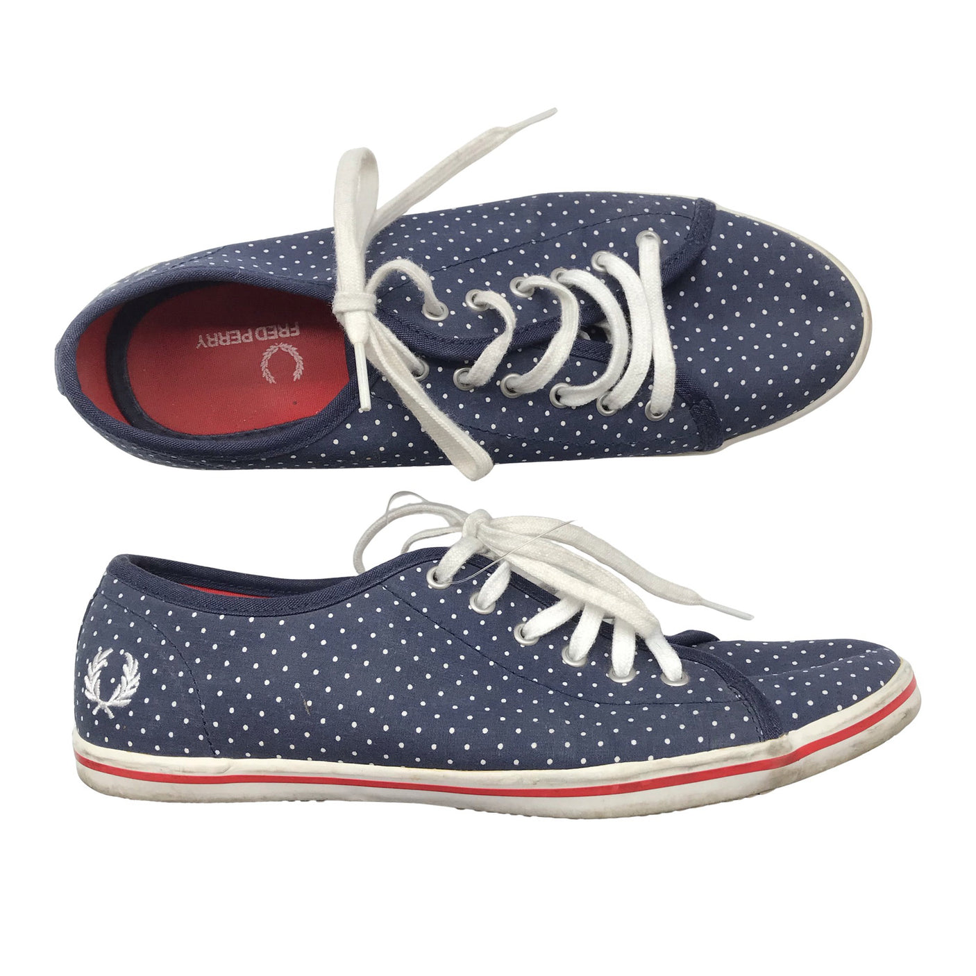 Unisex Fred Perry - Casual sneakers, size 38 - Blue (1)