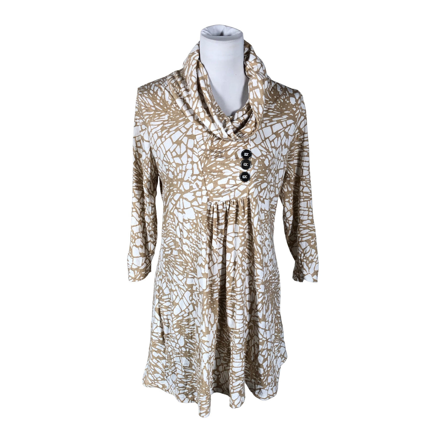 Unisex Free Quent - Tricot tunic, size 38 - Beige (1)