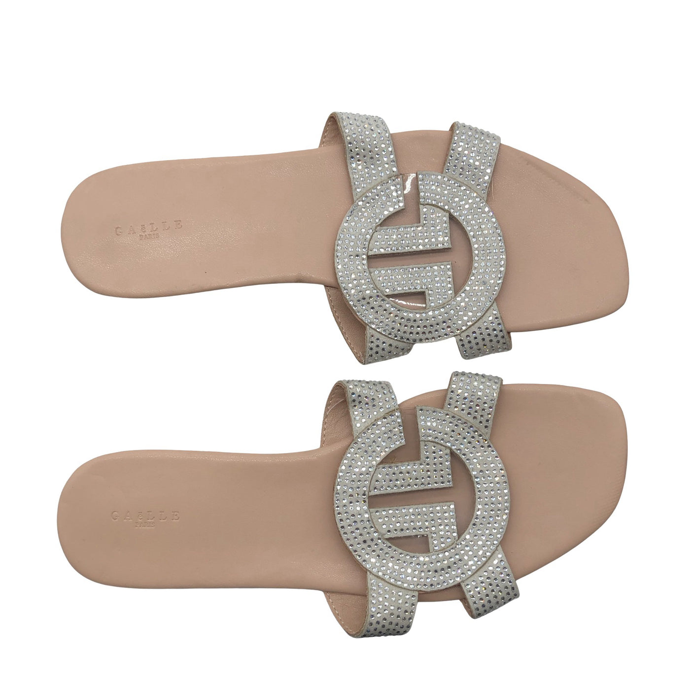 Unisex Gaëlle Paris - Sandals, size 39 - Beige (2)