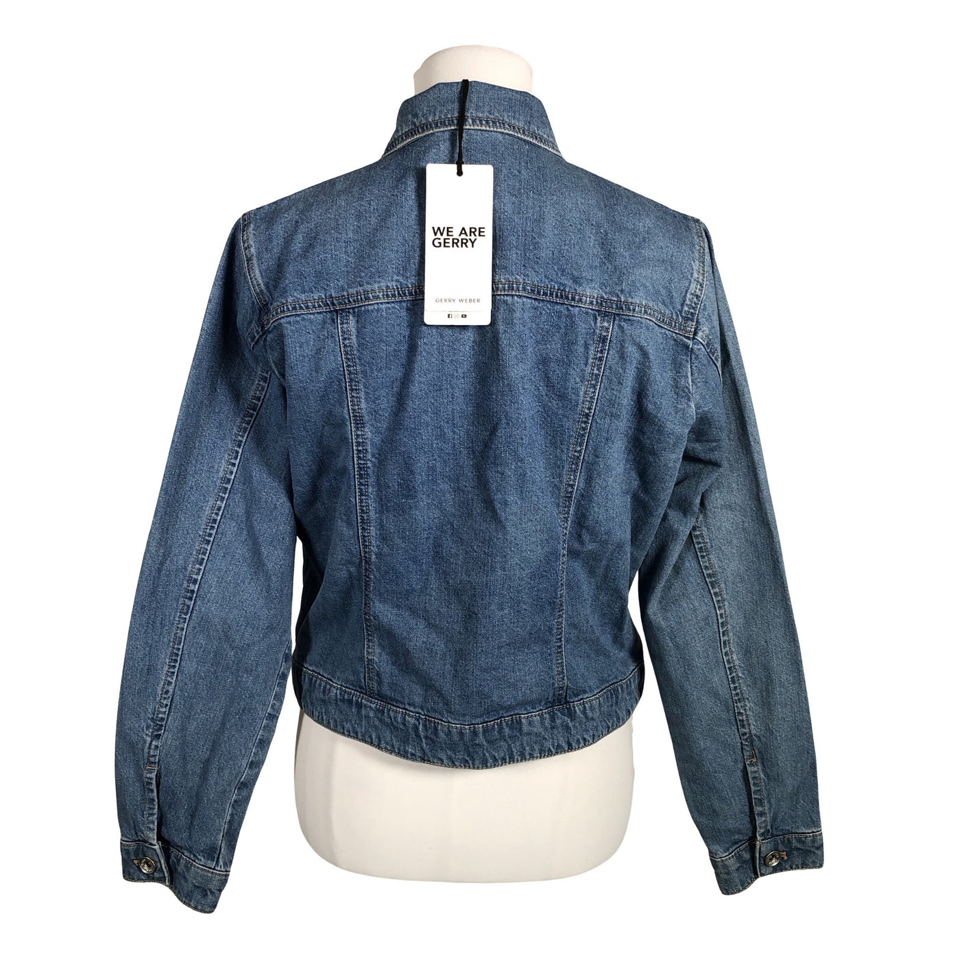 Unisex Gerry Weber - Denim jacket, size 40 - Blue (4)