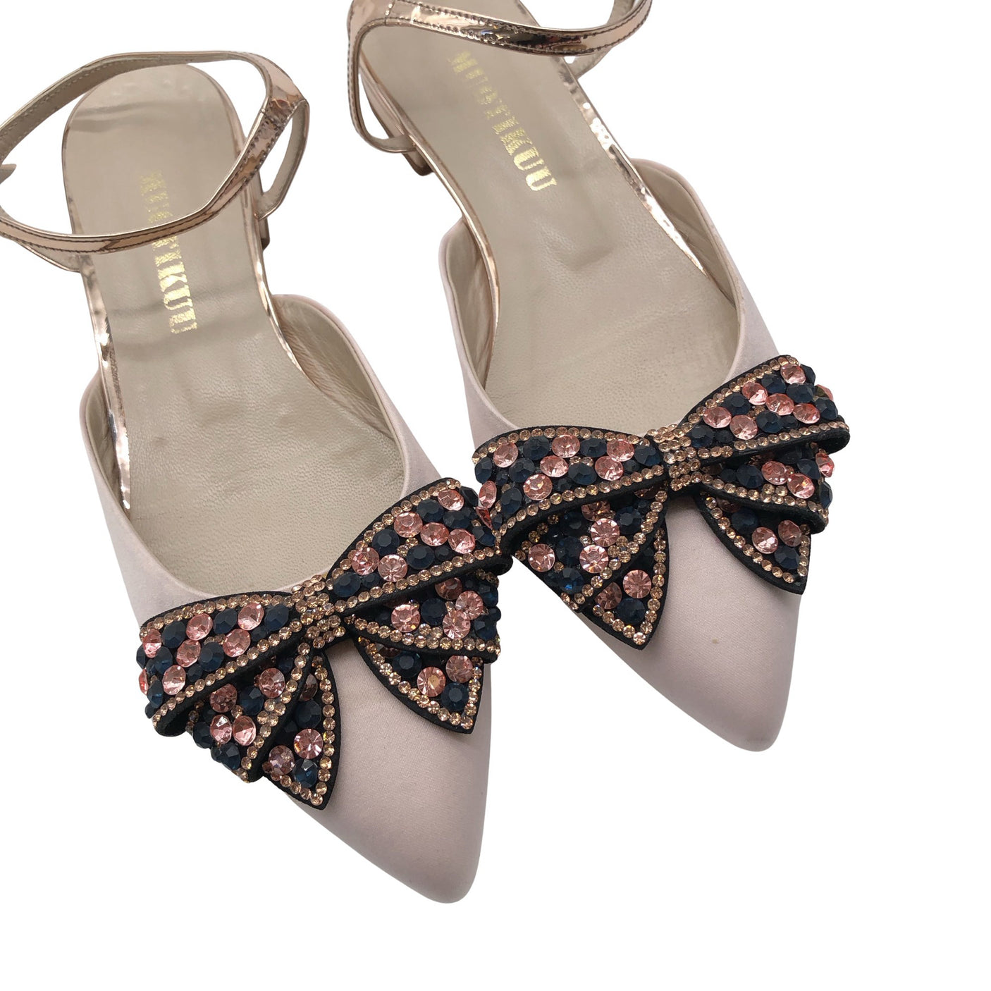 Unisex Muotikuu - Festive ballerinas, size 39 - Light pink (2)