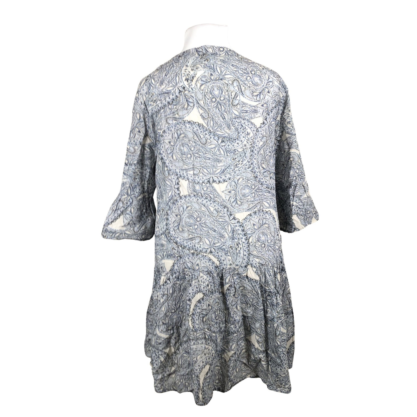 Unisex no man's land - Schiffon dress, size 44 - Light blue (2)