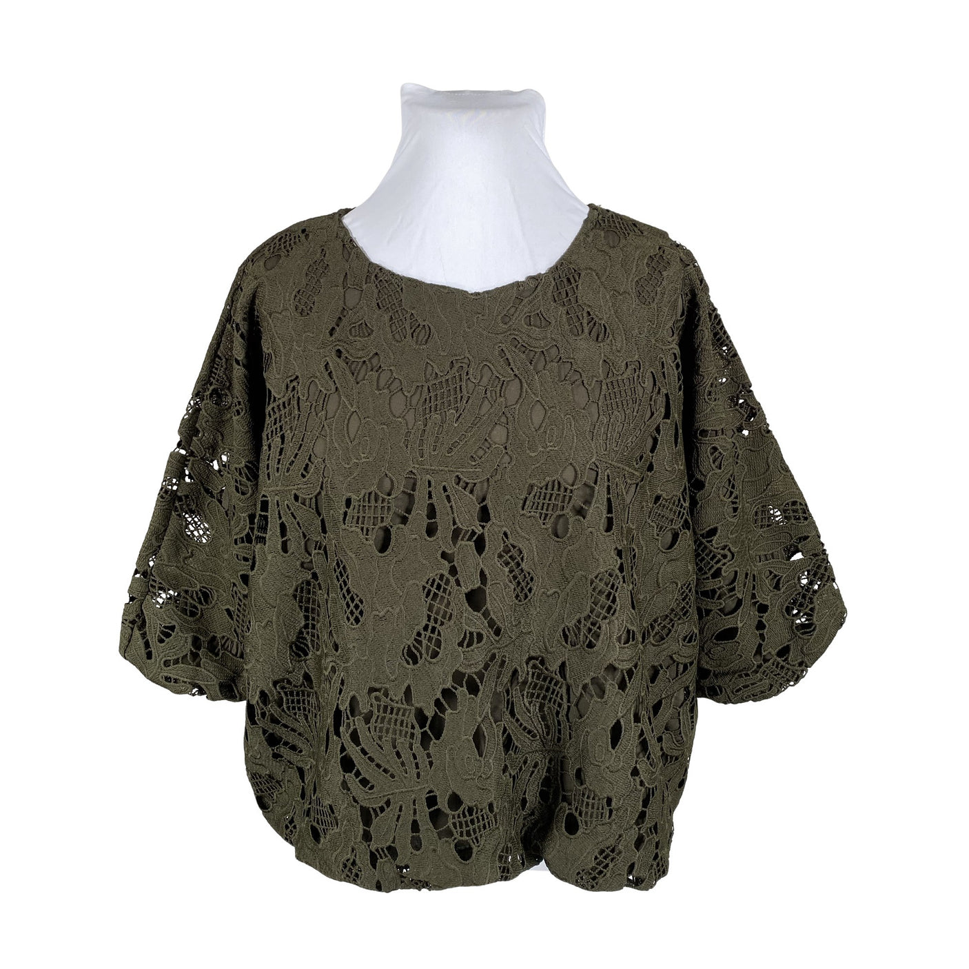 Unisex Taifun - Blouse, size 44 - Green (1)