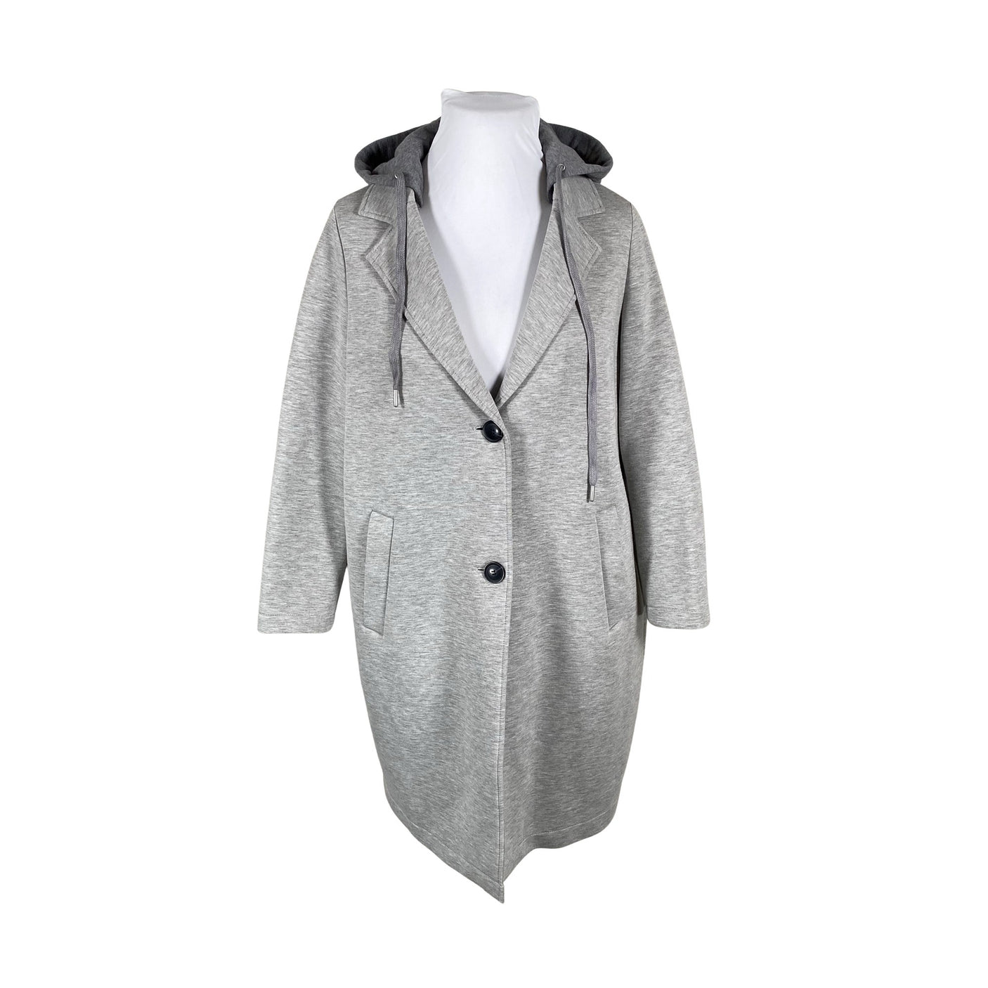 Unisex Comma - Sweat jacket, size 44 - Gray (1)