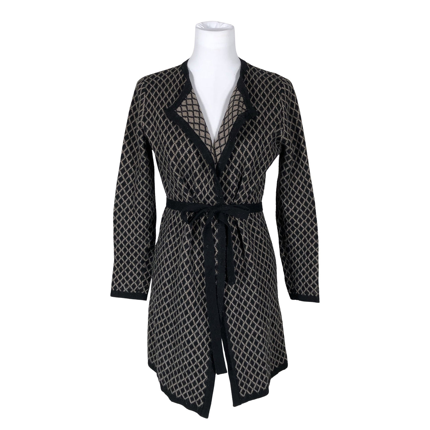 Unisex Mosaic - Cardigan, size 38 - Black (1)