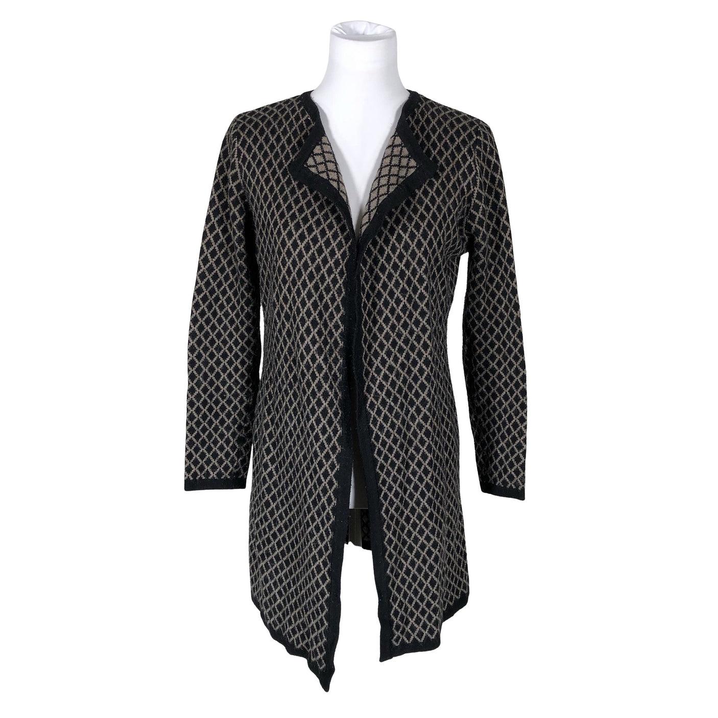 Unisex Mosaic - Cardigan, size 38 - Black (2)