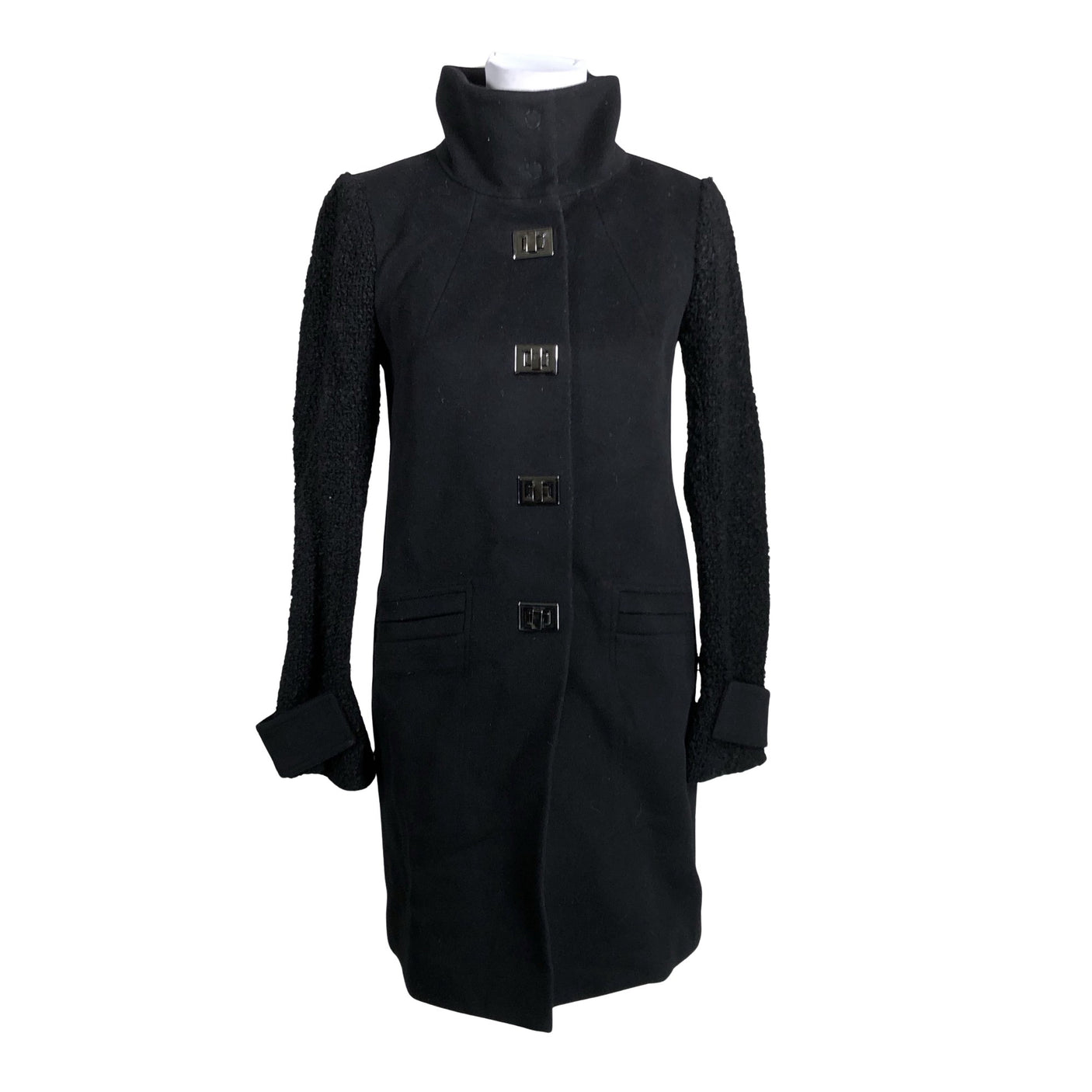Unisex Patrizia Pepe - Wool coat, size 36 - Black (1)