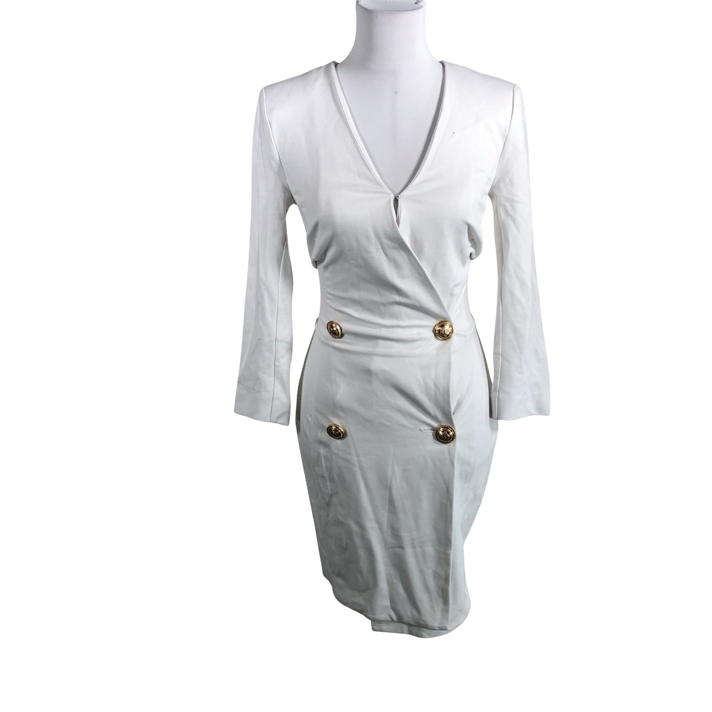 Unisex Silvian Heach - Tricot dress, size 34 - White (1)