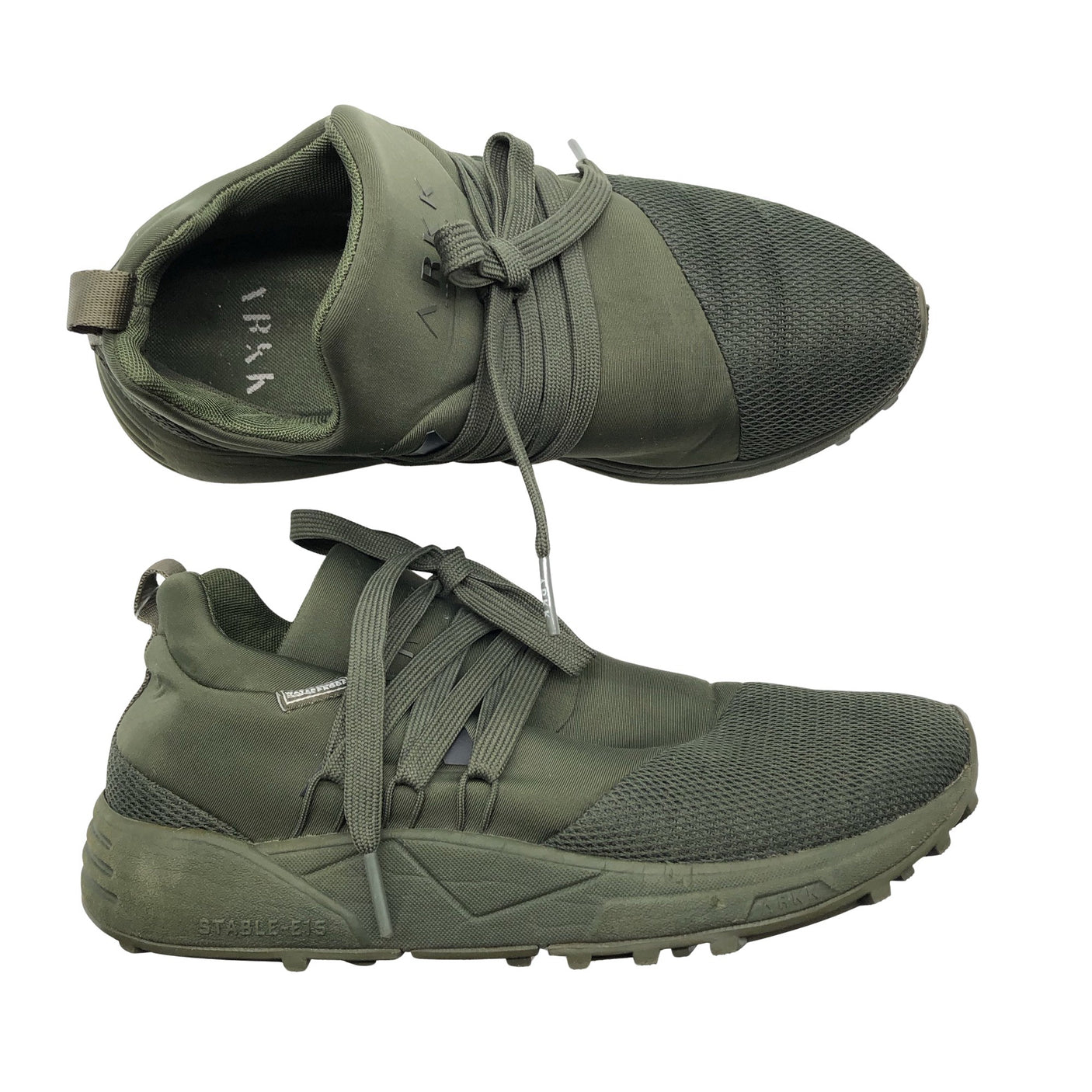 Unisex Arkk Copenhagen - Casual sneakers, size 37 - Green (1)