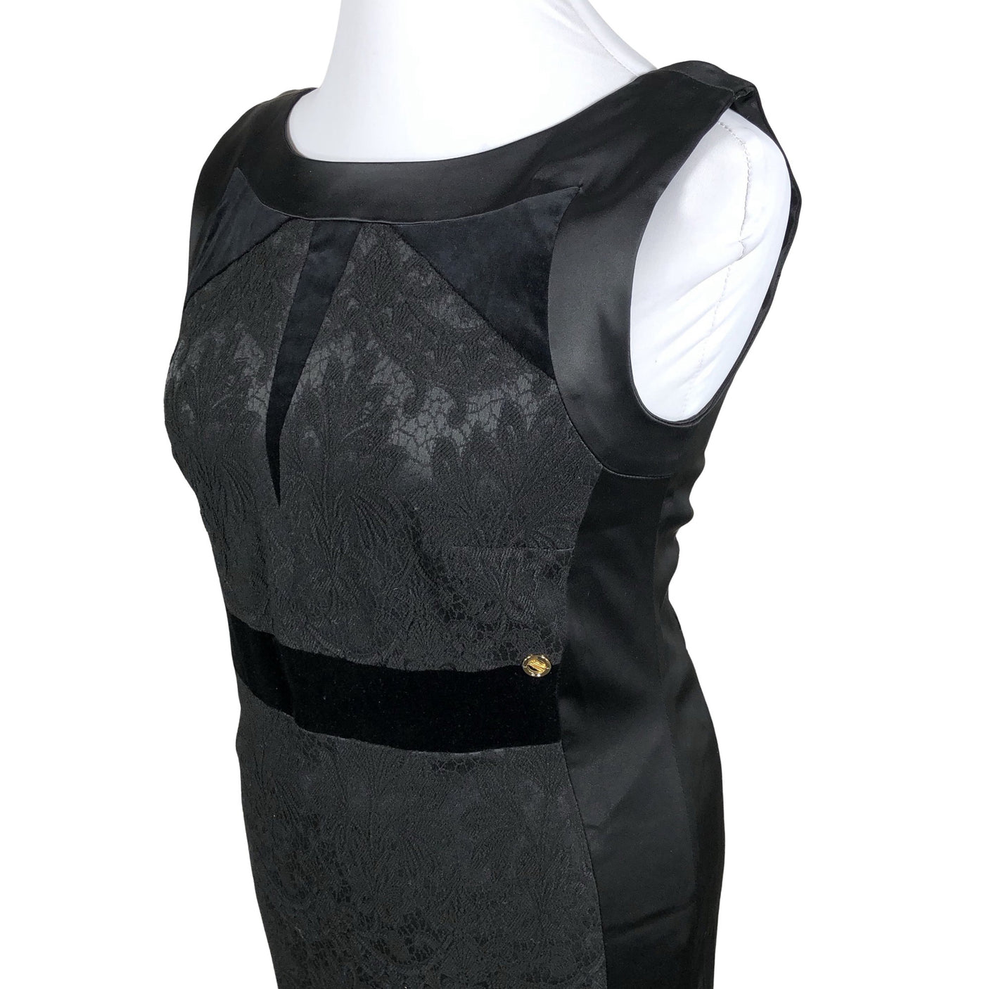 Unisex Angelo Marani - Party dress, size 42 - Black (4)